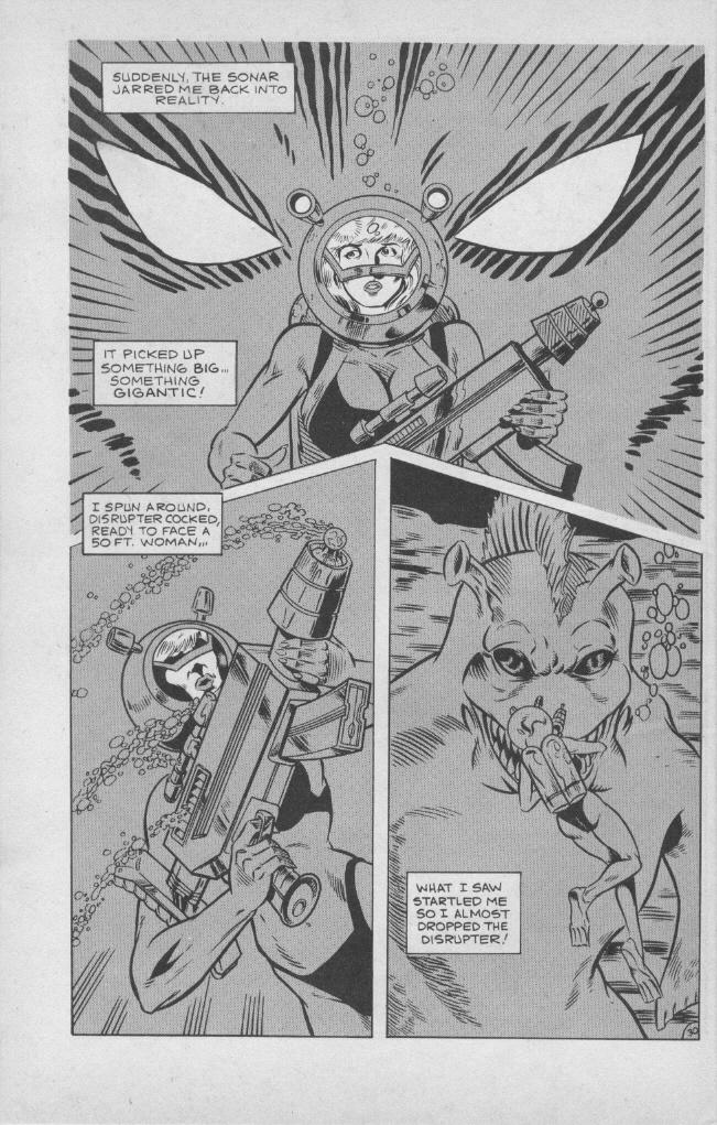 Read online Femforce comic -  Issue #32 - 37