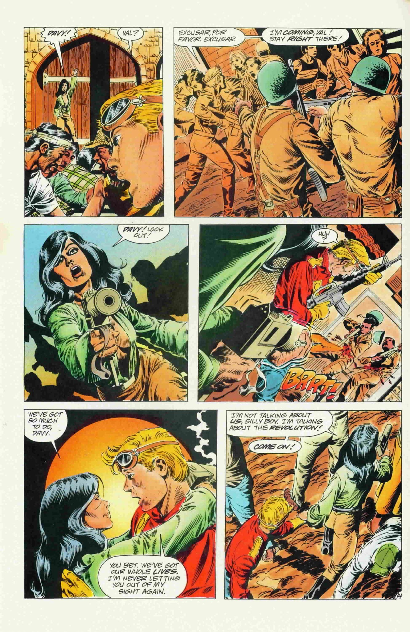 Read online Airboy (1986) comic -  Issue #37 - 16