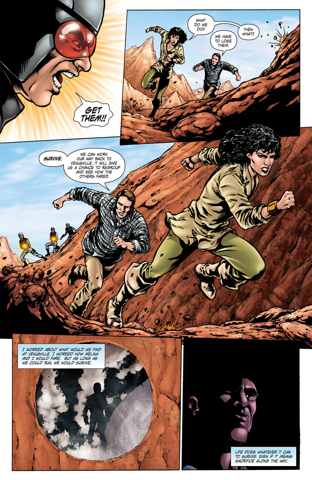 Read online Total Recall comic -  Issue #1 - 7