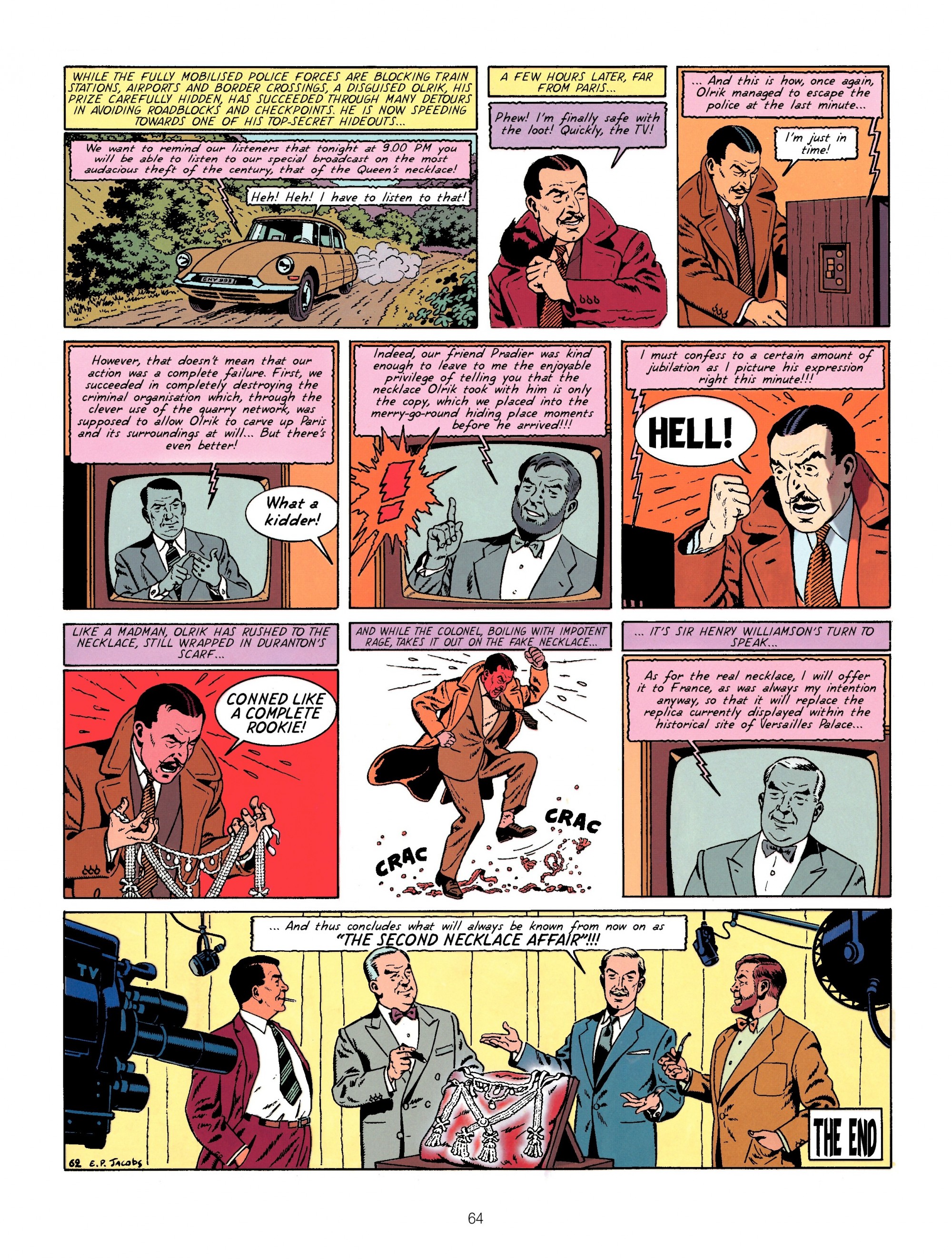 Read online Blake & Mortimer comic -  Issue #7 - 64