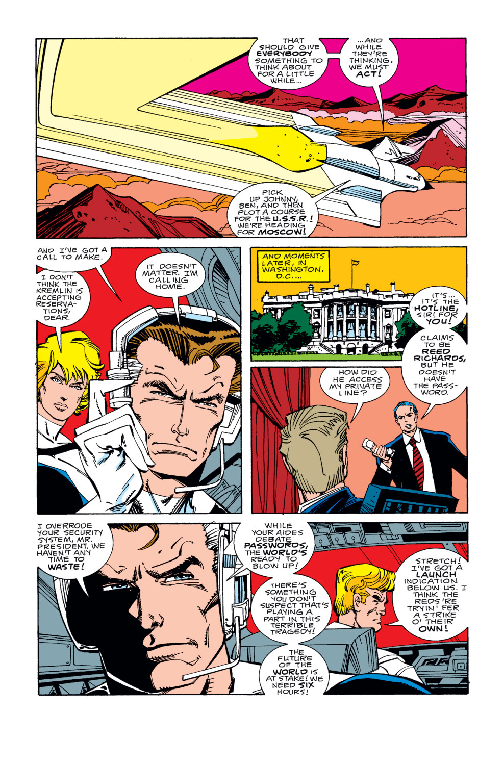 Read online Fantastic Four (1961) comic -  Issue #344 - 5