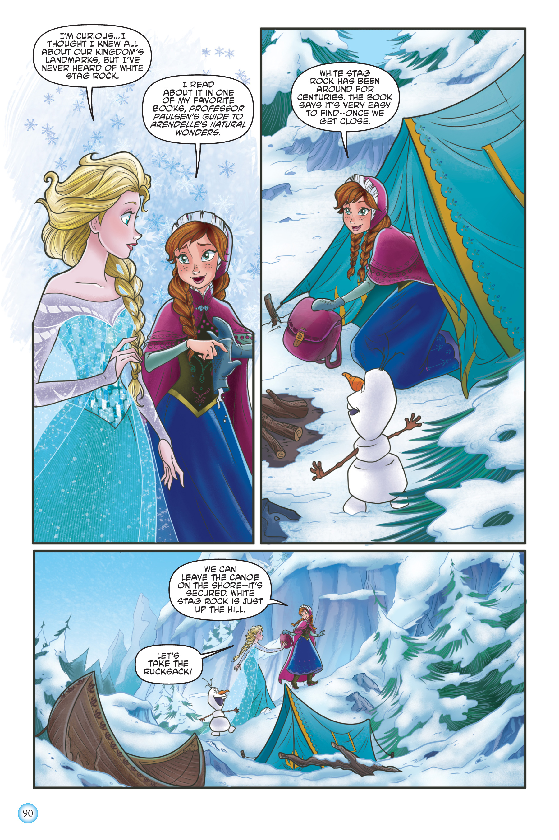 Read online Frozen Adventures: Snowy Stories comic -  Issue # TPB (Part 1) - 90