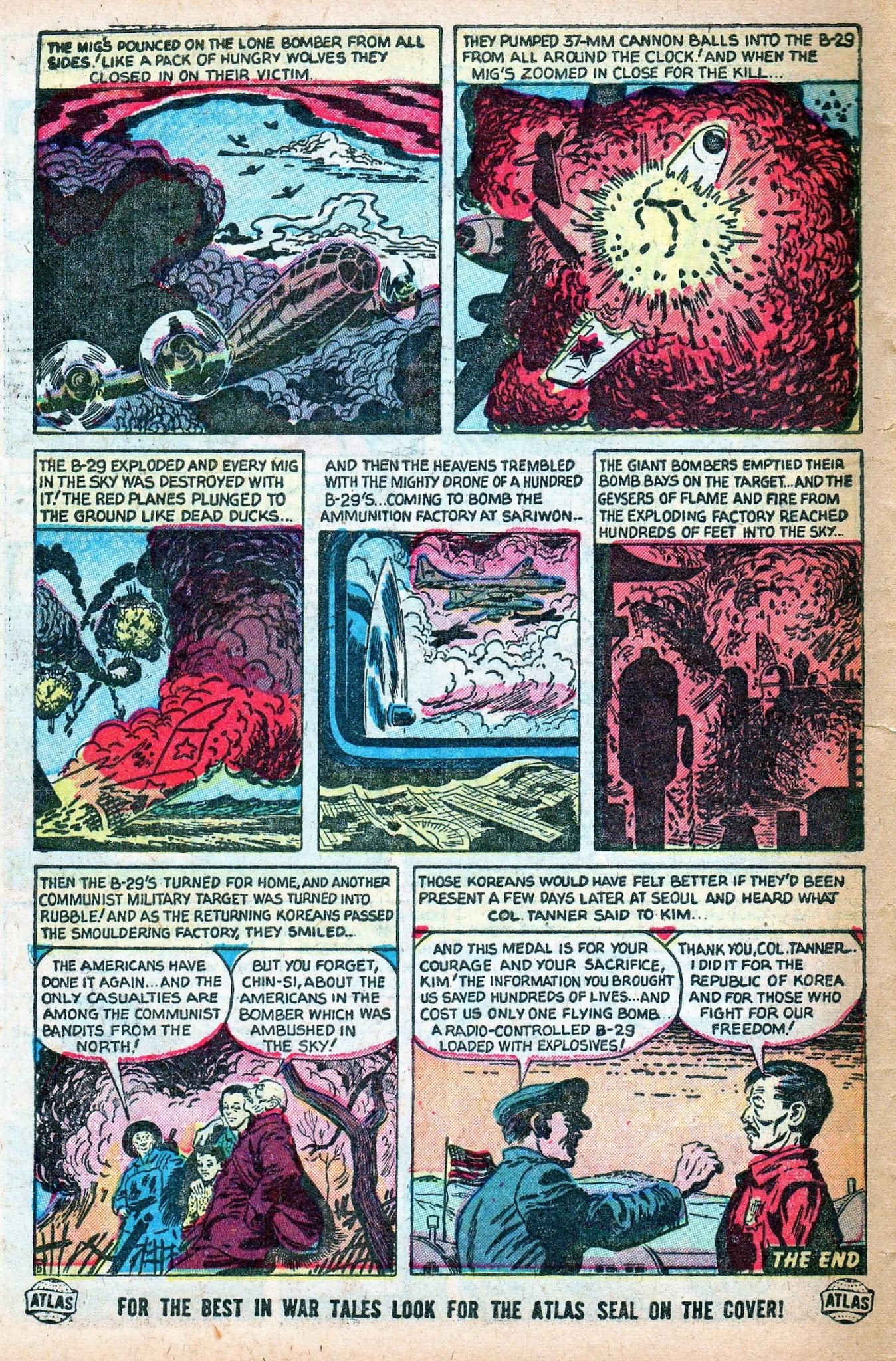 Read online War Comics comic -  Issue #23 - 32