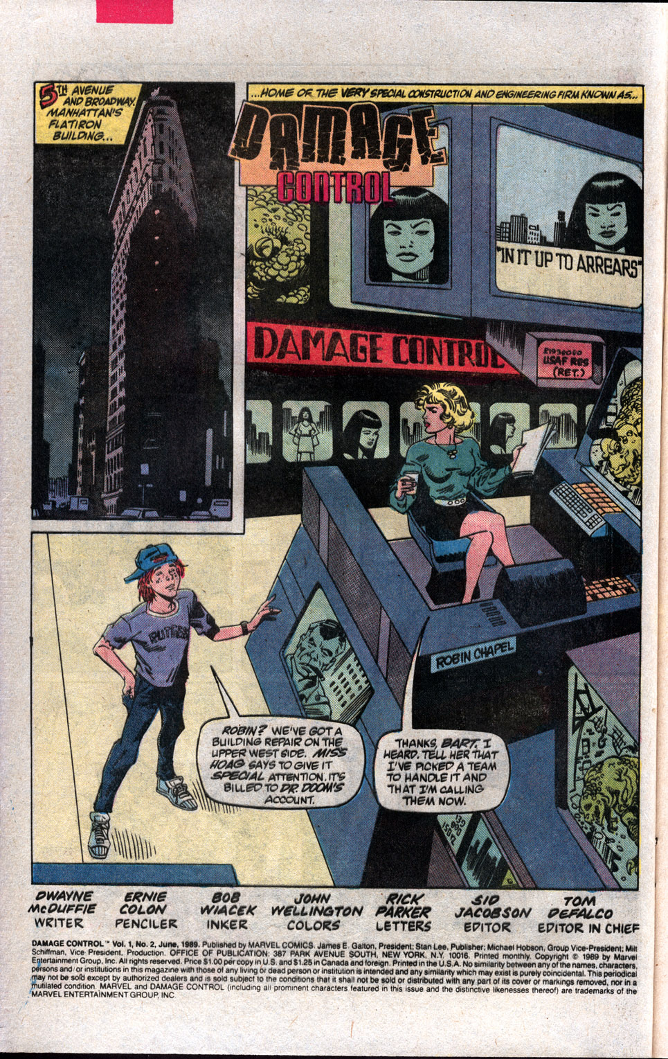 Read online Damage Control (vol. 1) comic -  Issue #2 - 3