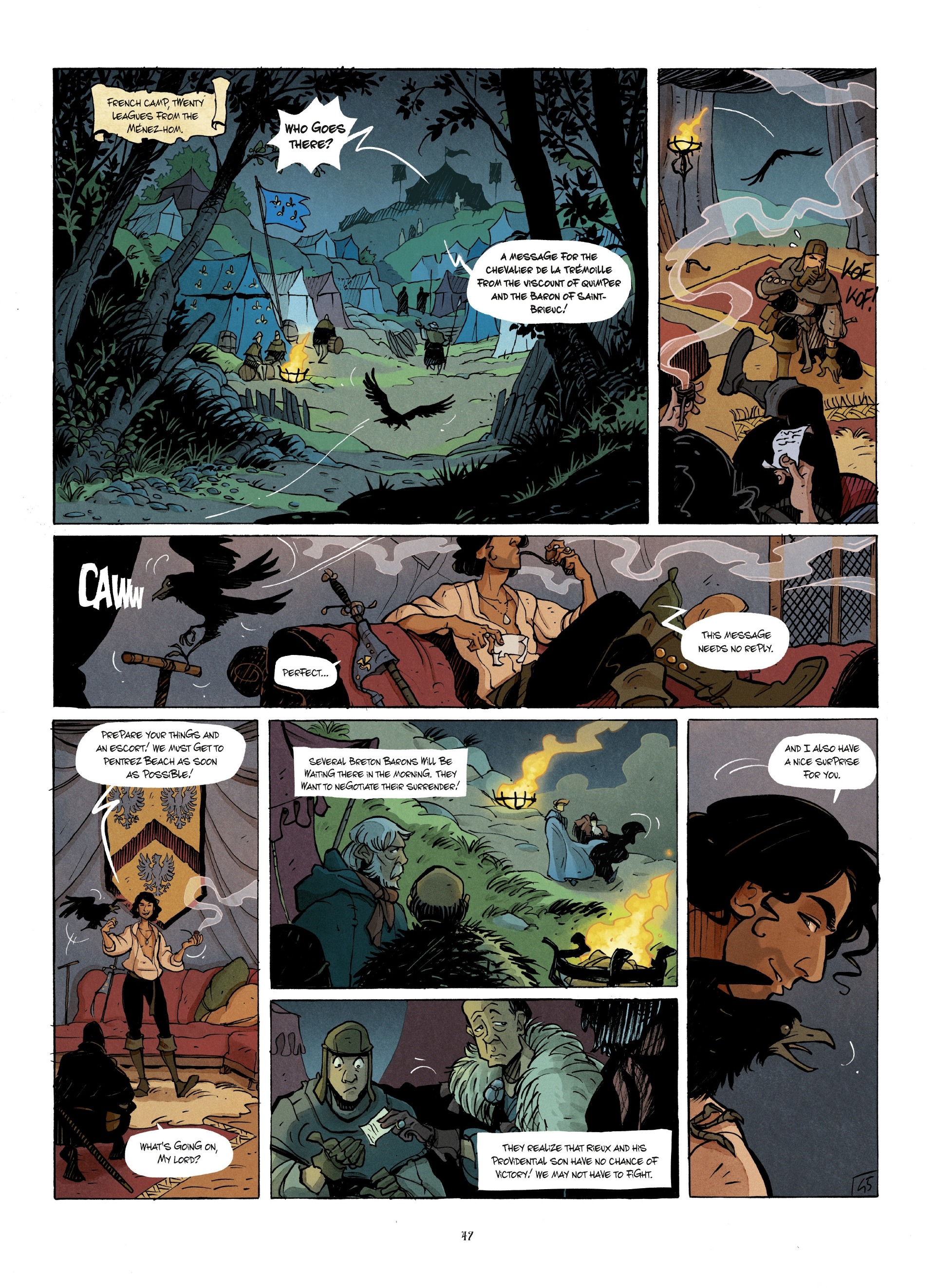 Read online Cinq Avril: The Heir of da Vinci comic -  Issue # Full - 49