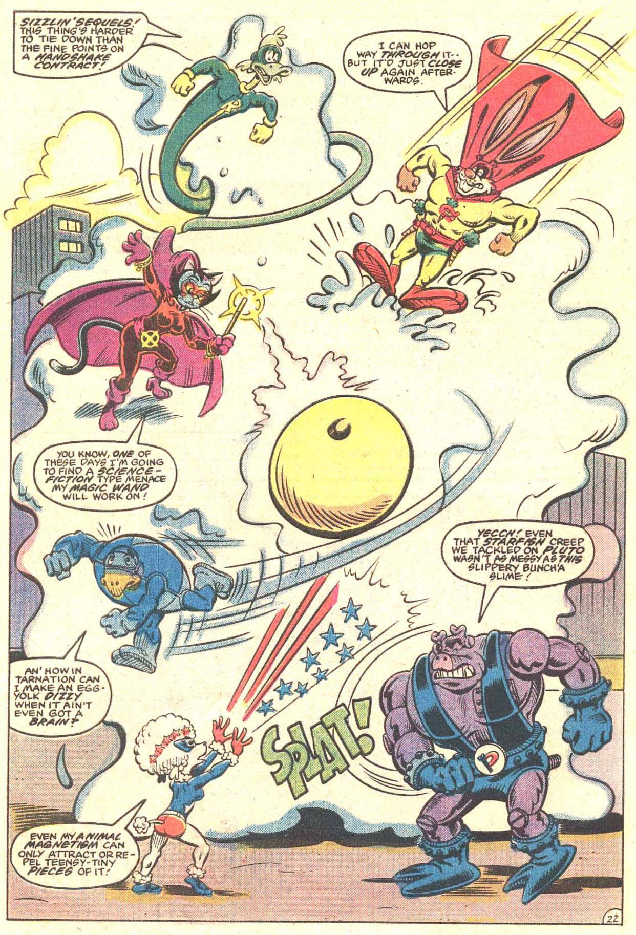 Read online Captain Carrot and His Amazing Zoo Crew! comic -  Issue #5 - 23