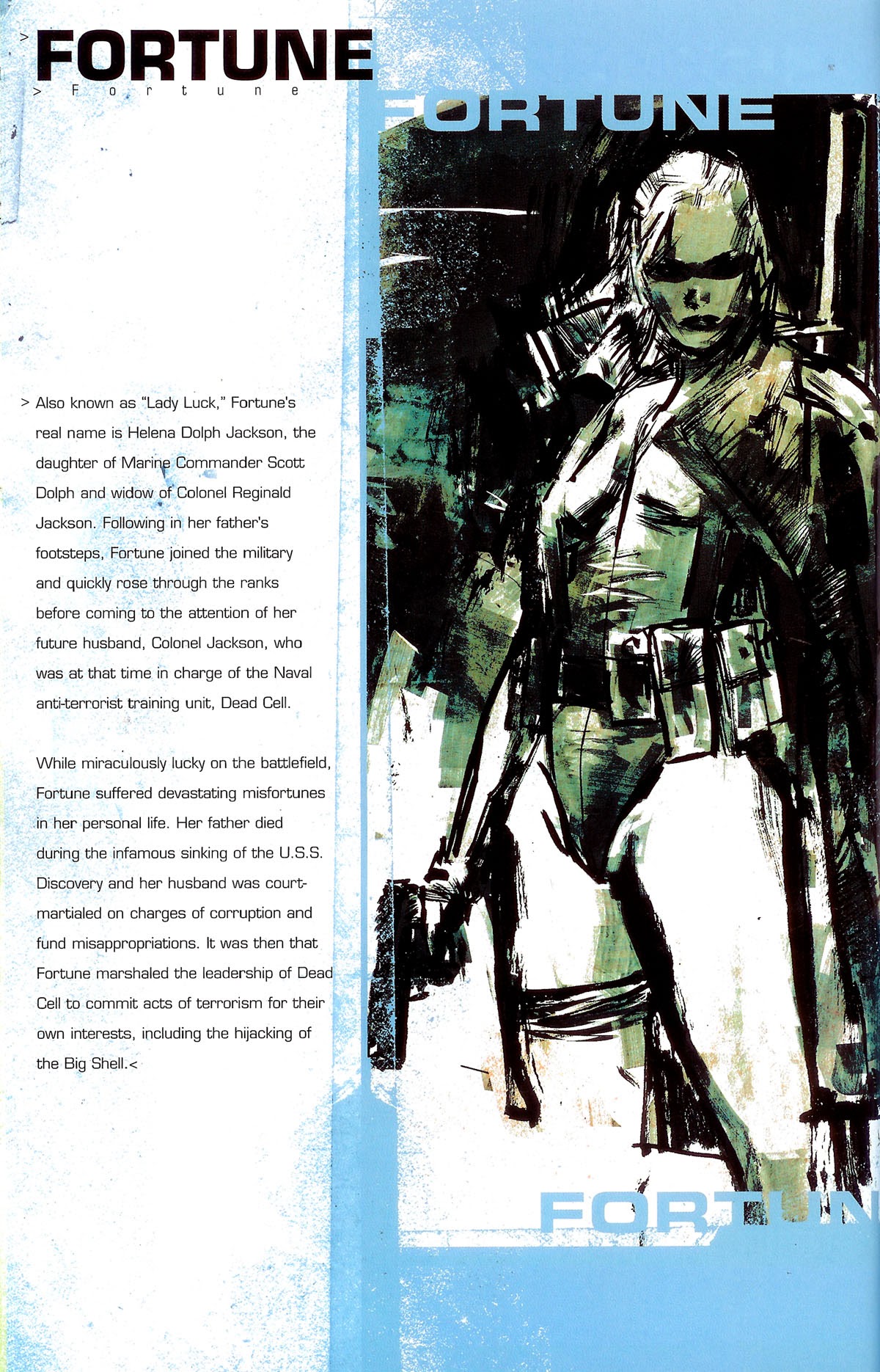 Read online Metal Gear Solid: Sons of Liberty comic -  Issue #0 - 22