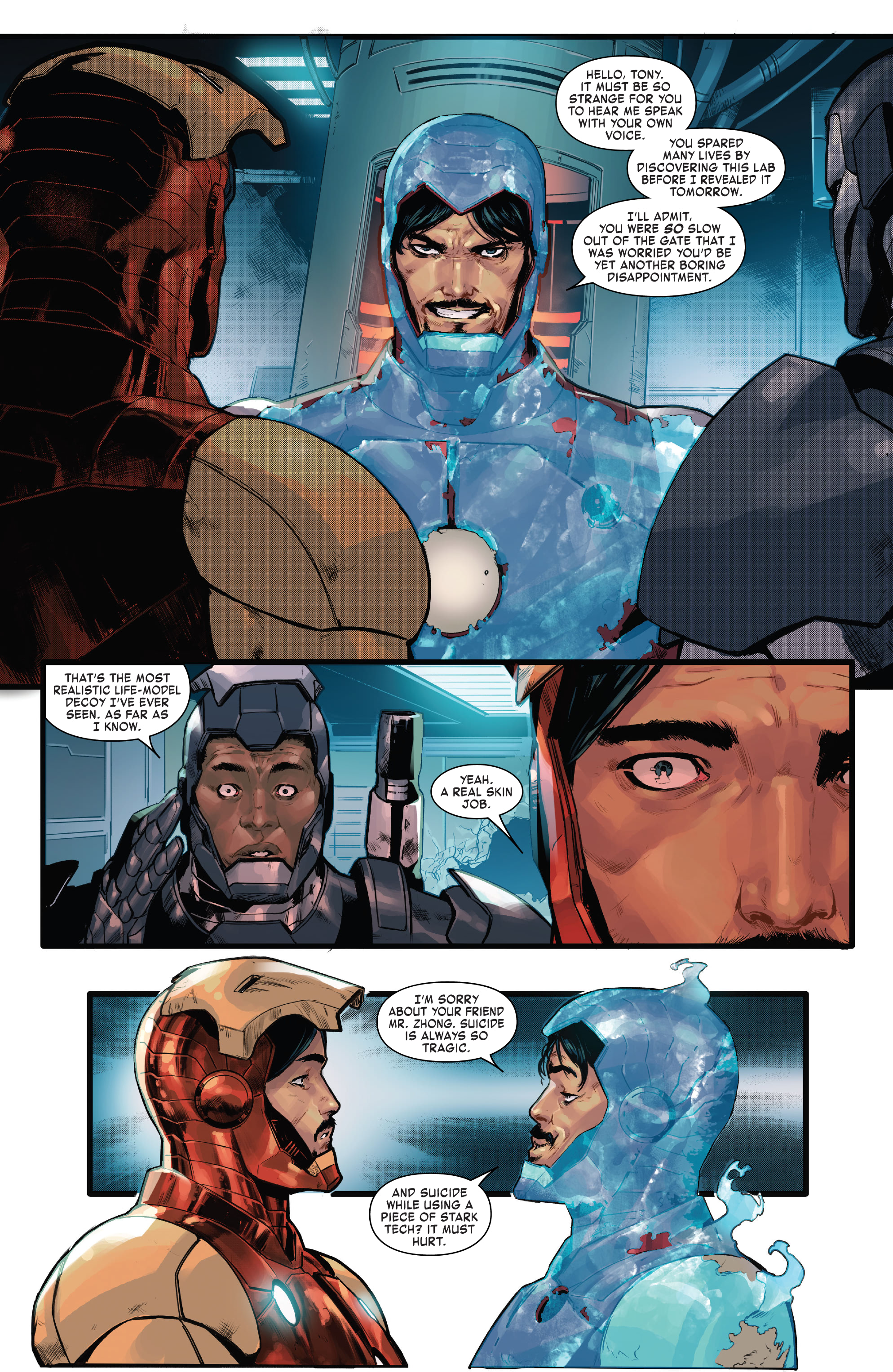 Read online The Invincible Iron Man (2022) comic -  Issue #3 - 19