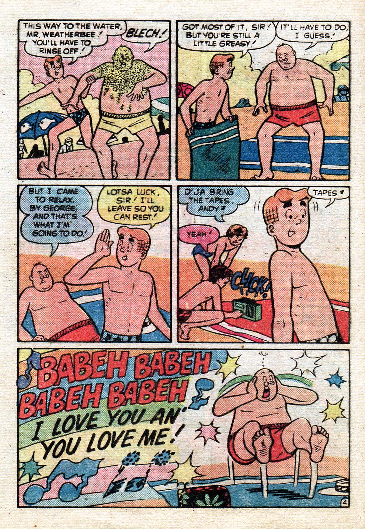 Read online Archie Annual Digest Magazine comic -  Issue #37 - 123