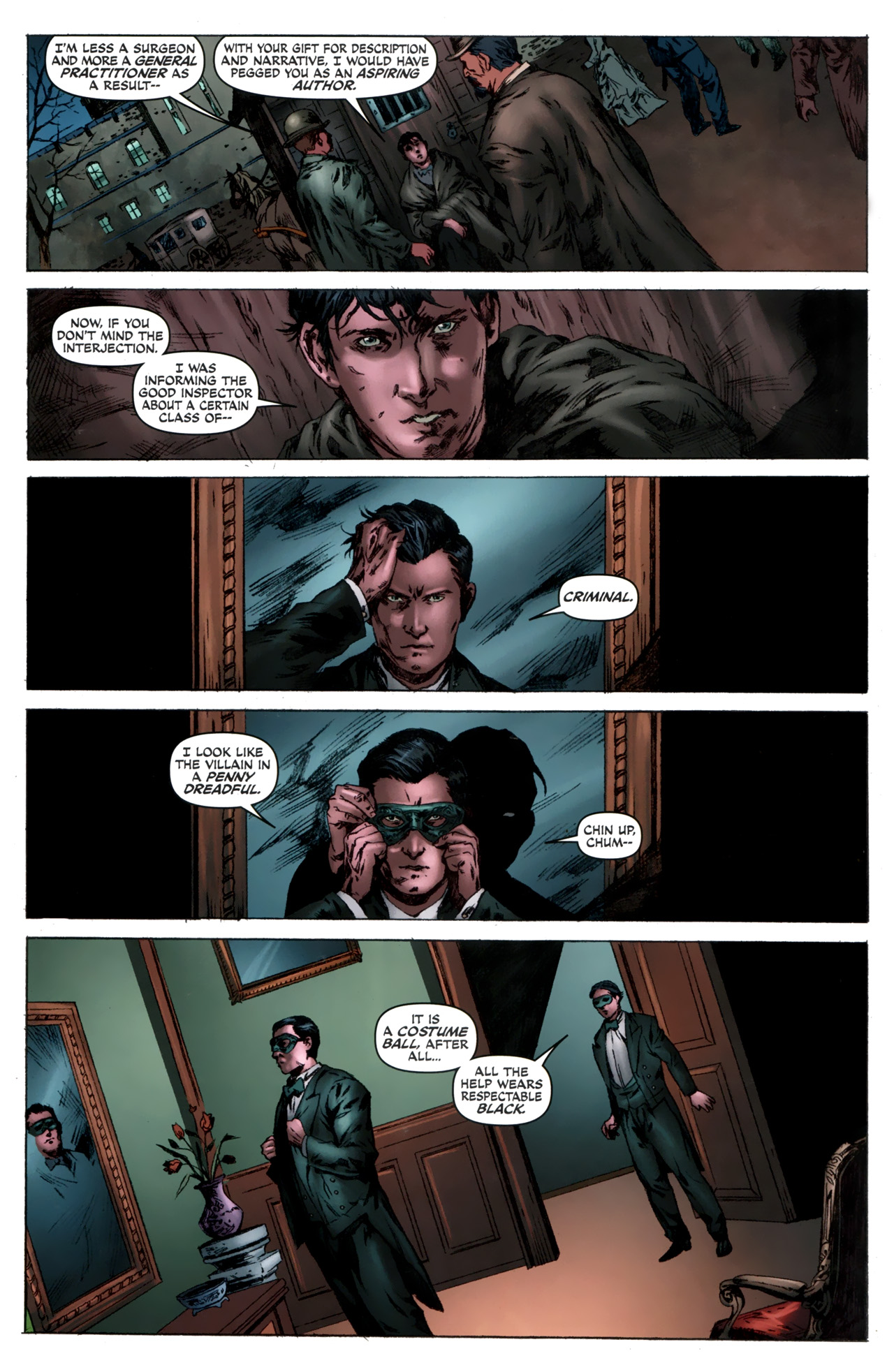 Read online Sherlock Holmes: Year One comic -  Issue #1 - 10