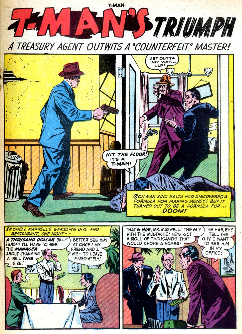 Read online T-Man: World Wide Trouble Shooter comic -  Issue #35 - 19