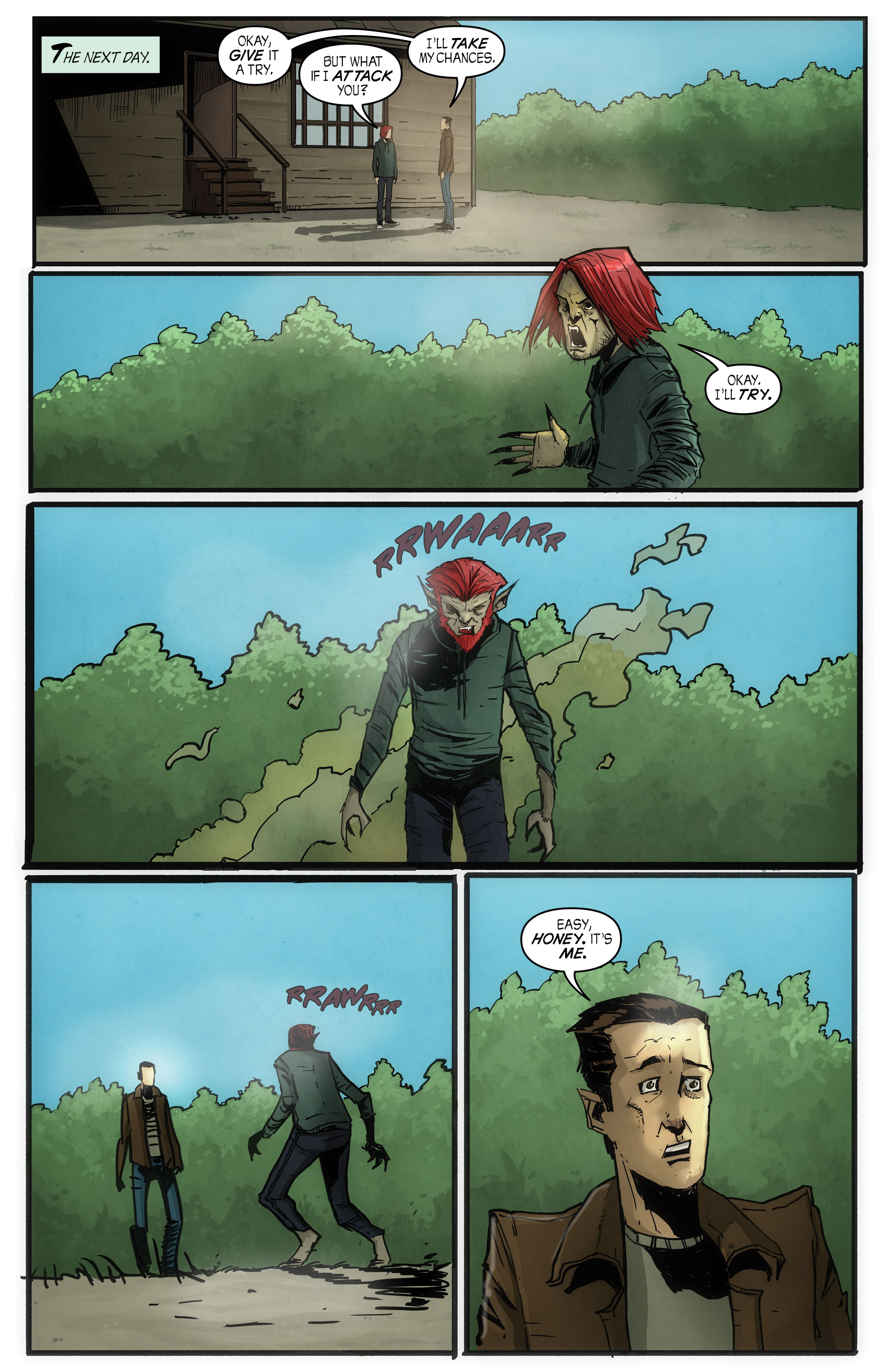 Read online John Carpenter Presents Storm Kids: Monica Bleue: A Werewolf Story comic -  Issue #3 - 9