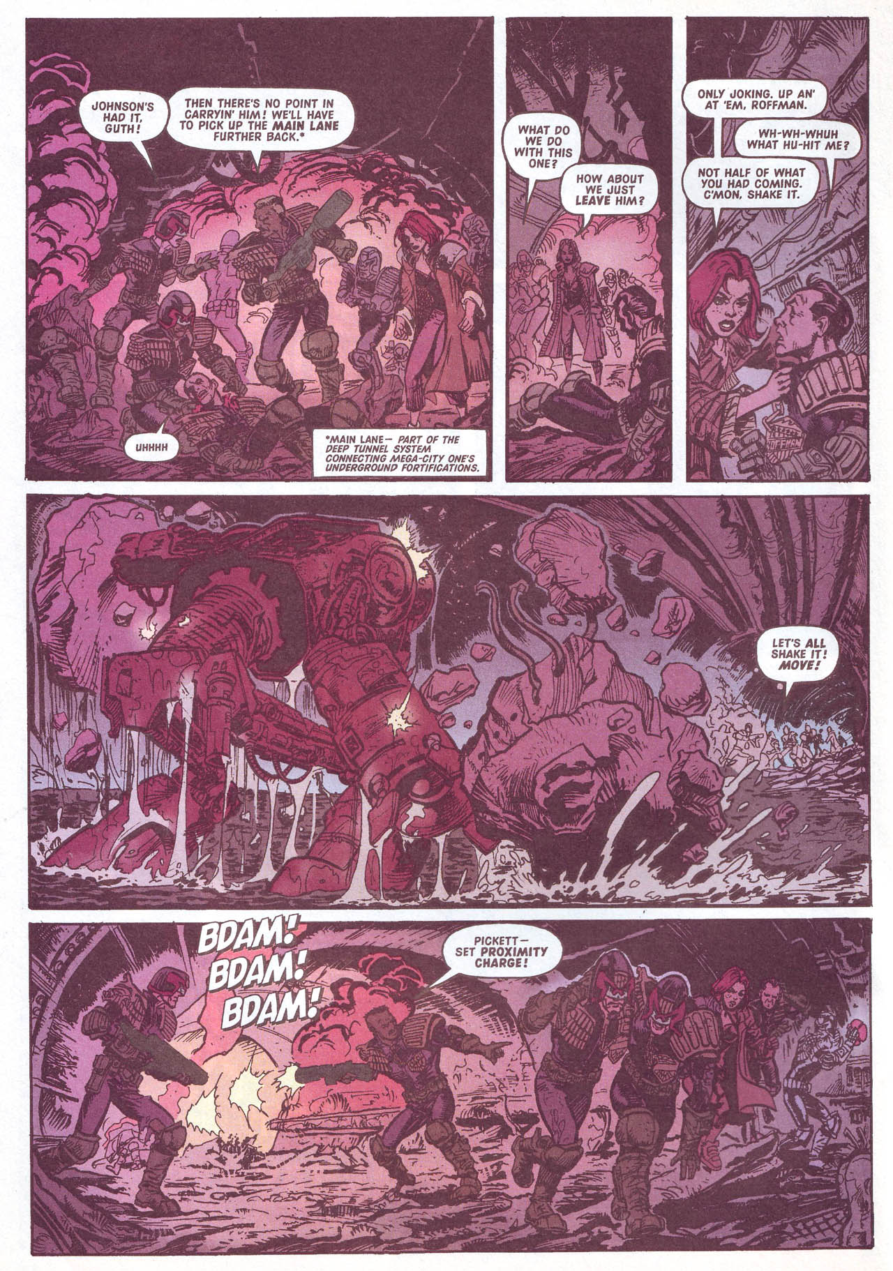 Read online Judge Dredd Megazine (vol. 3) comic -  Issue #58 - 4