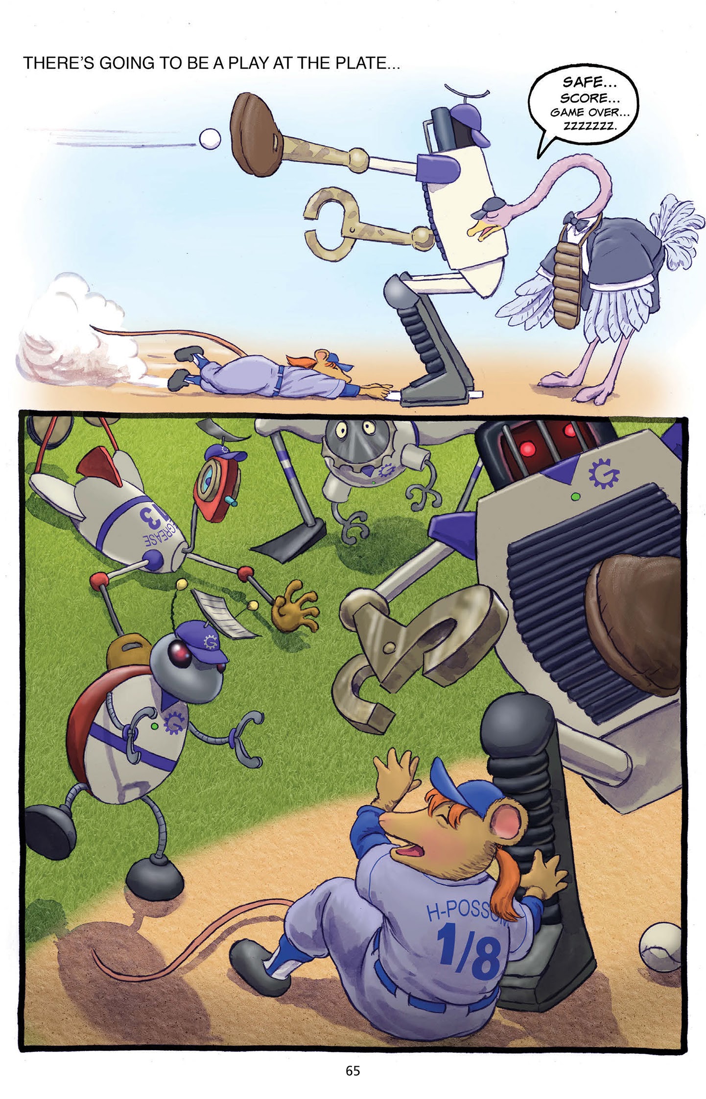 Read online Fuzzy Baseball comic -  Issue #3 - 67