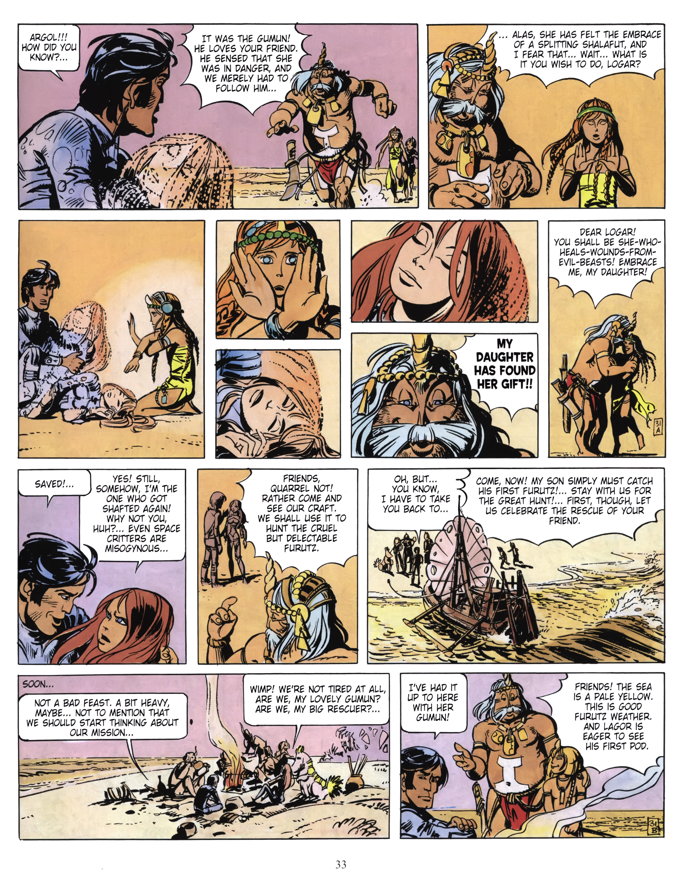 Read online Valerian and Laureline comic -  Issue #4 - 35