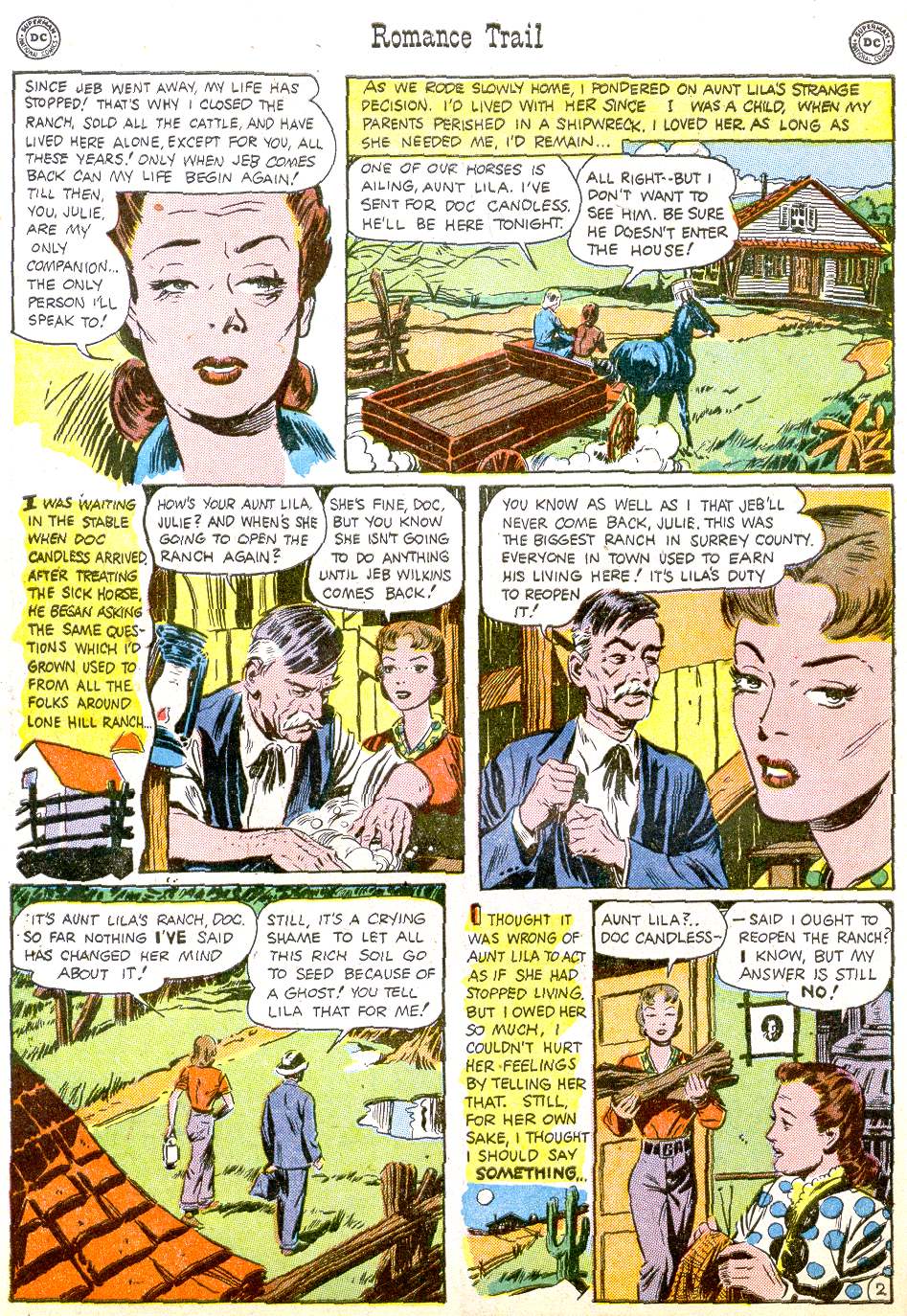 Read online Romance Trail comic -  Issue #5 - 42
