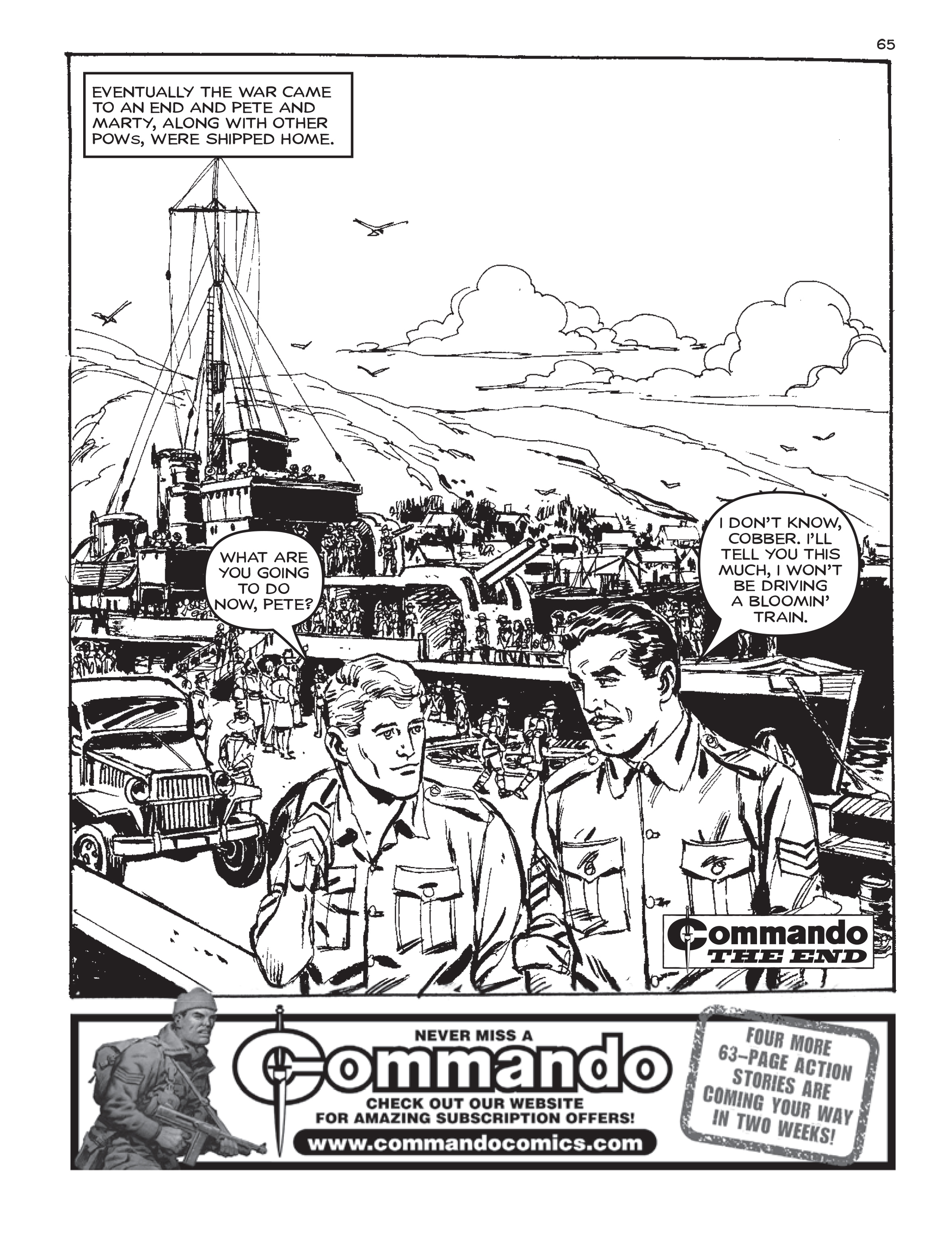 Read online Commando: For Action and Adventure comic -  Issue #5221 - 64
