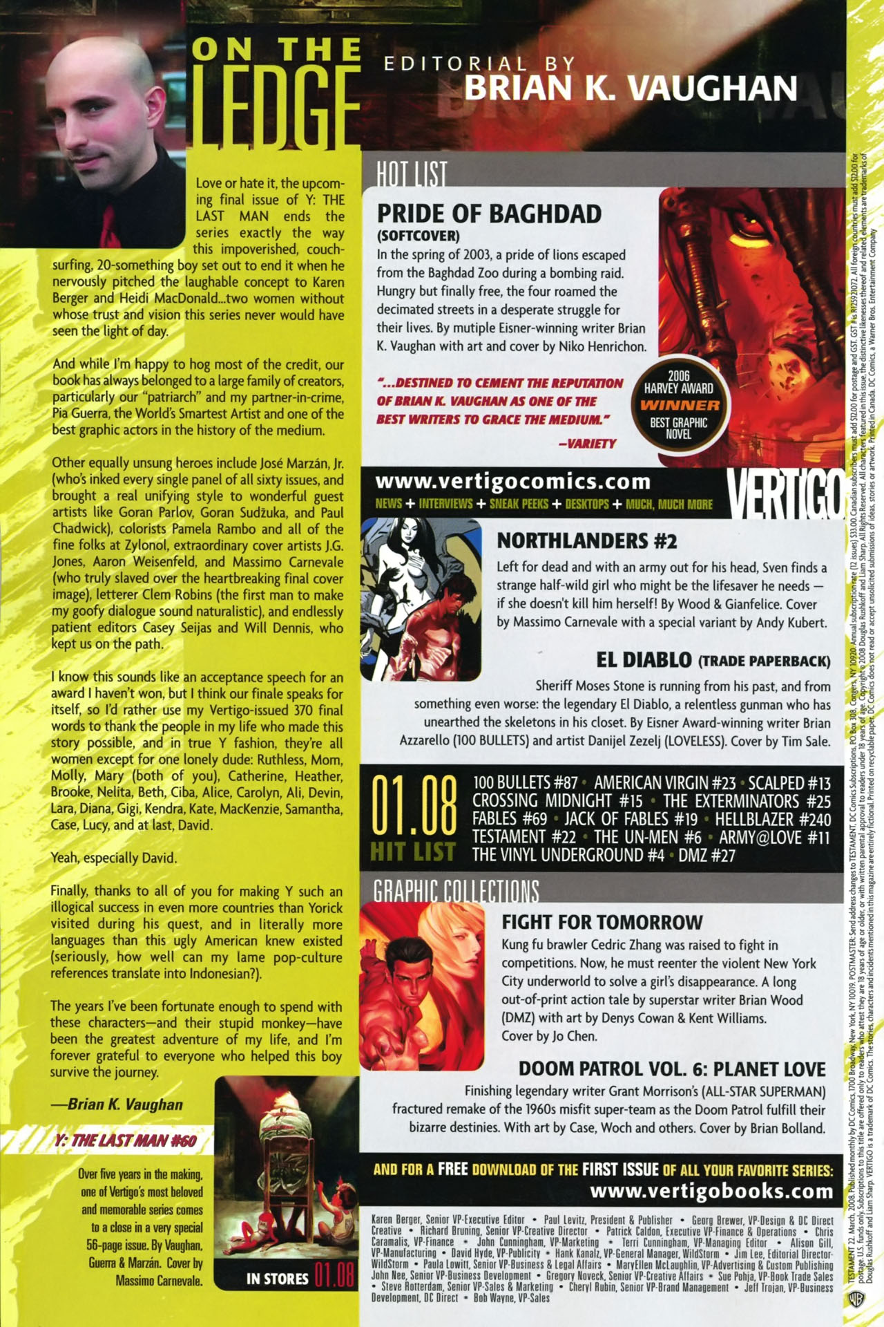 Read online Testament comic -  Issue #22 - 23