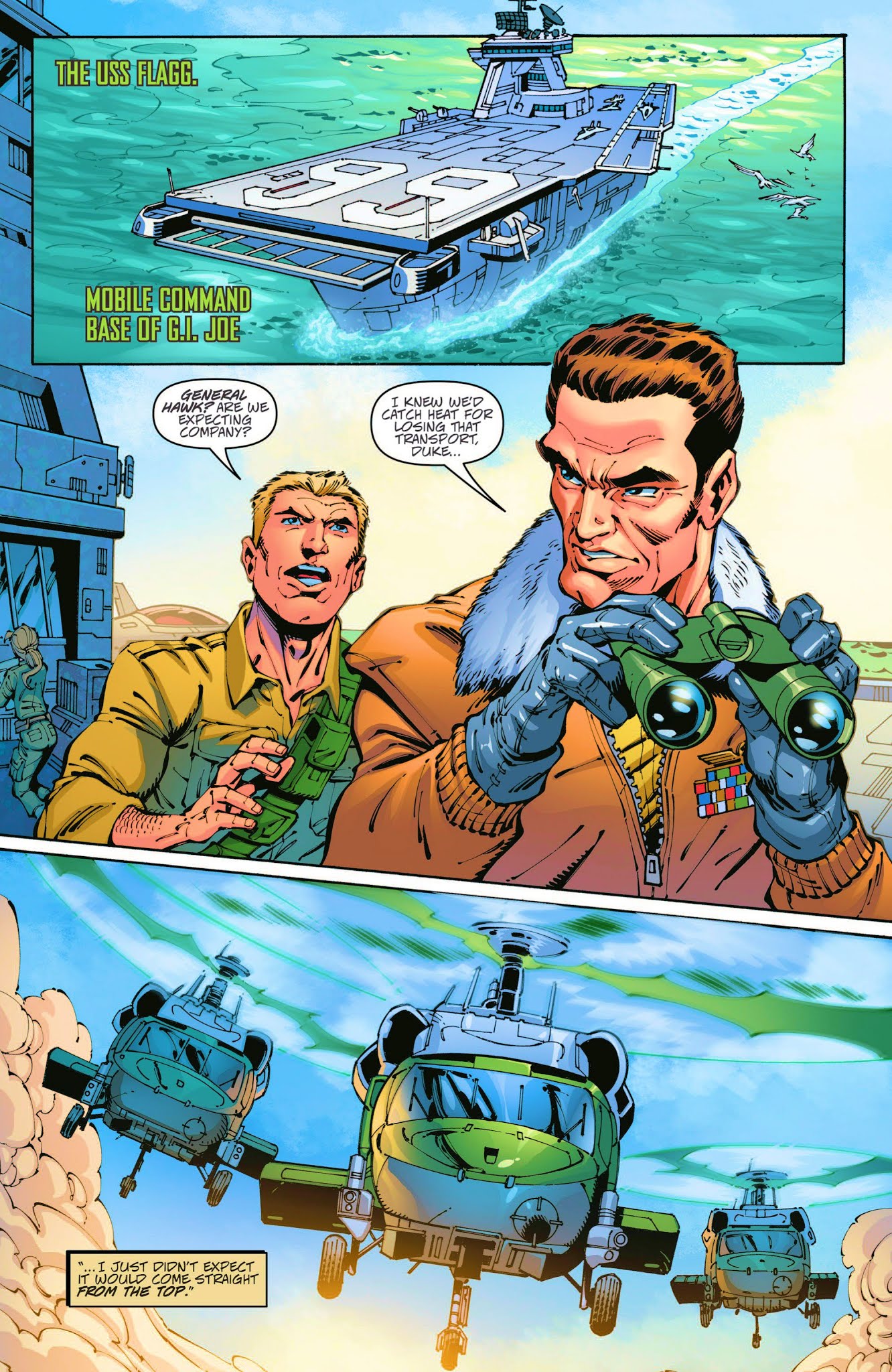 Read online Danger Girl/G.I. Joe comic -  Issue #1 - 12