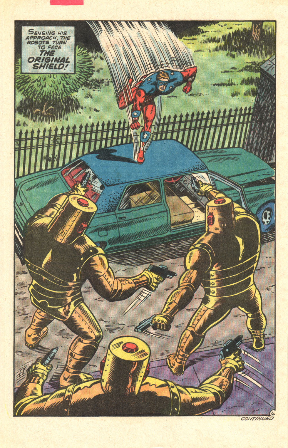 Read online The Original Shield comic -  Issue #3 - 8