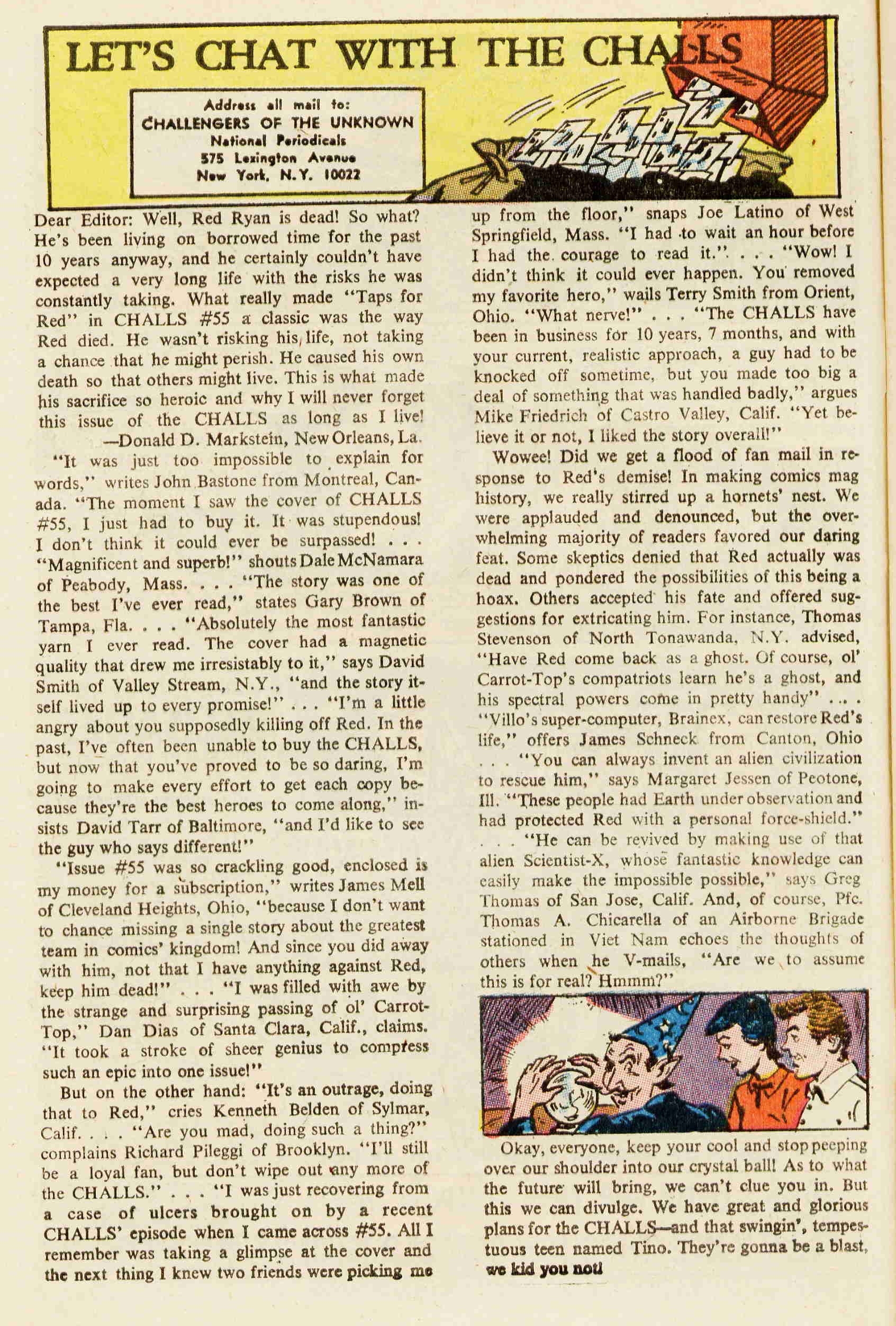 Read online Challengers of the Unknown (1958) comic -  Issue #57 - 10