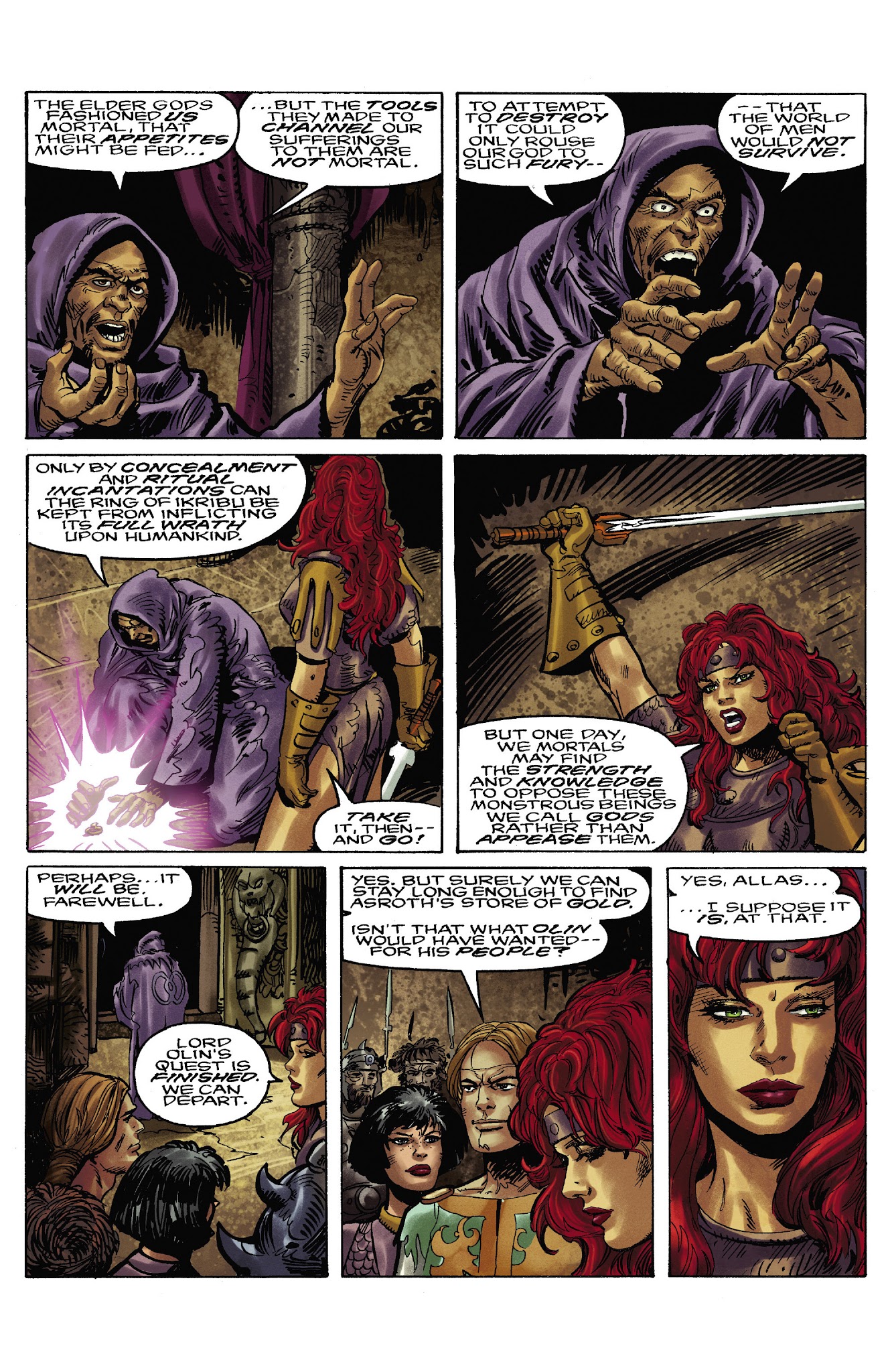 Read online Classic Red Sonja Re-Mastered comic -  Issue #4 - 25