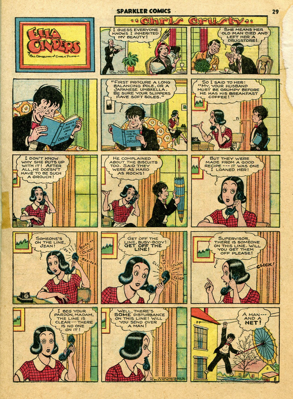 Read online Sparkler Comics comic -  Issue #23 - 31