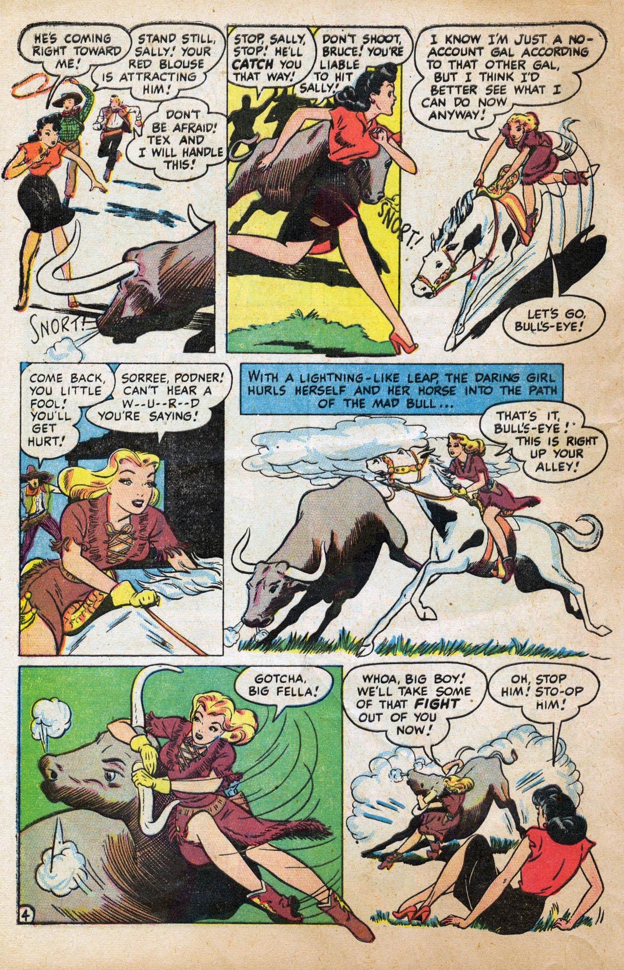 Read online Annie Oakley comic -  Issue #1 - 6
