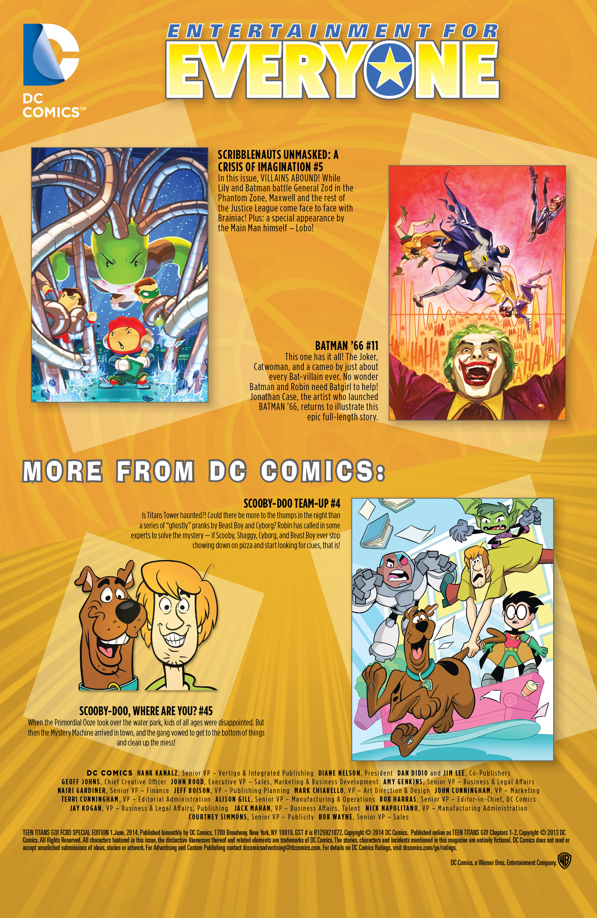 Read online Free Comic Book Day 2014 comic -  Issue # Teen Titans Go! - FCBD Special Edition 001 - 22