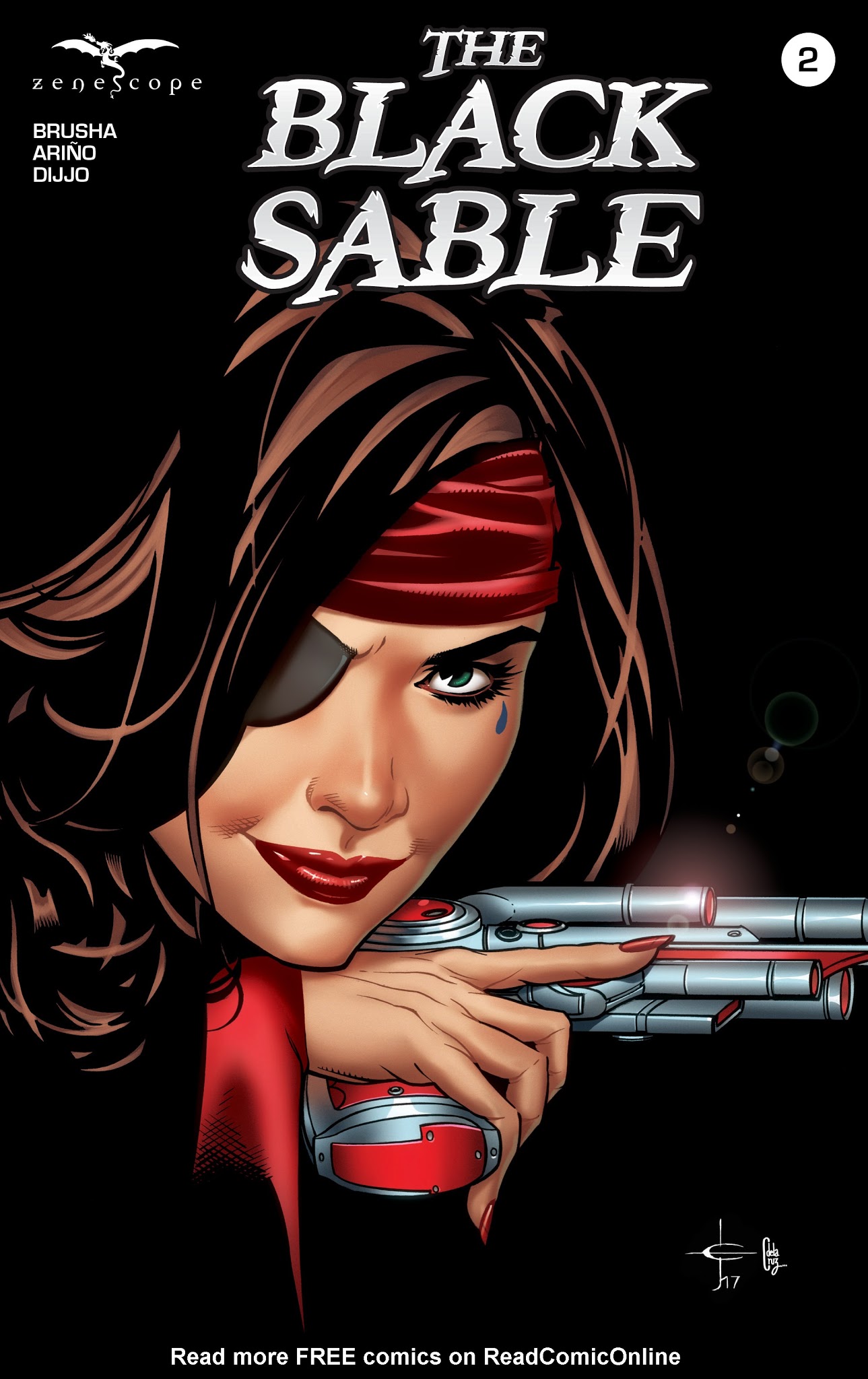 Read online The Black Sable comic -  Issue #2 - 1