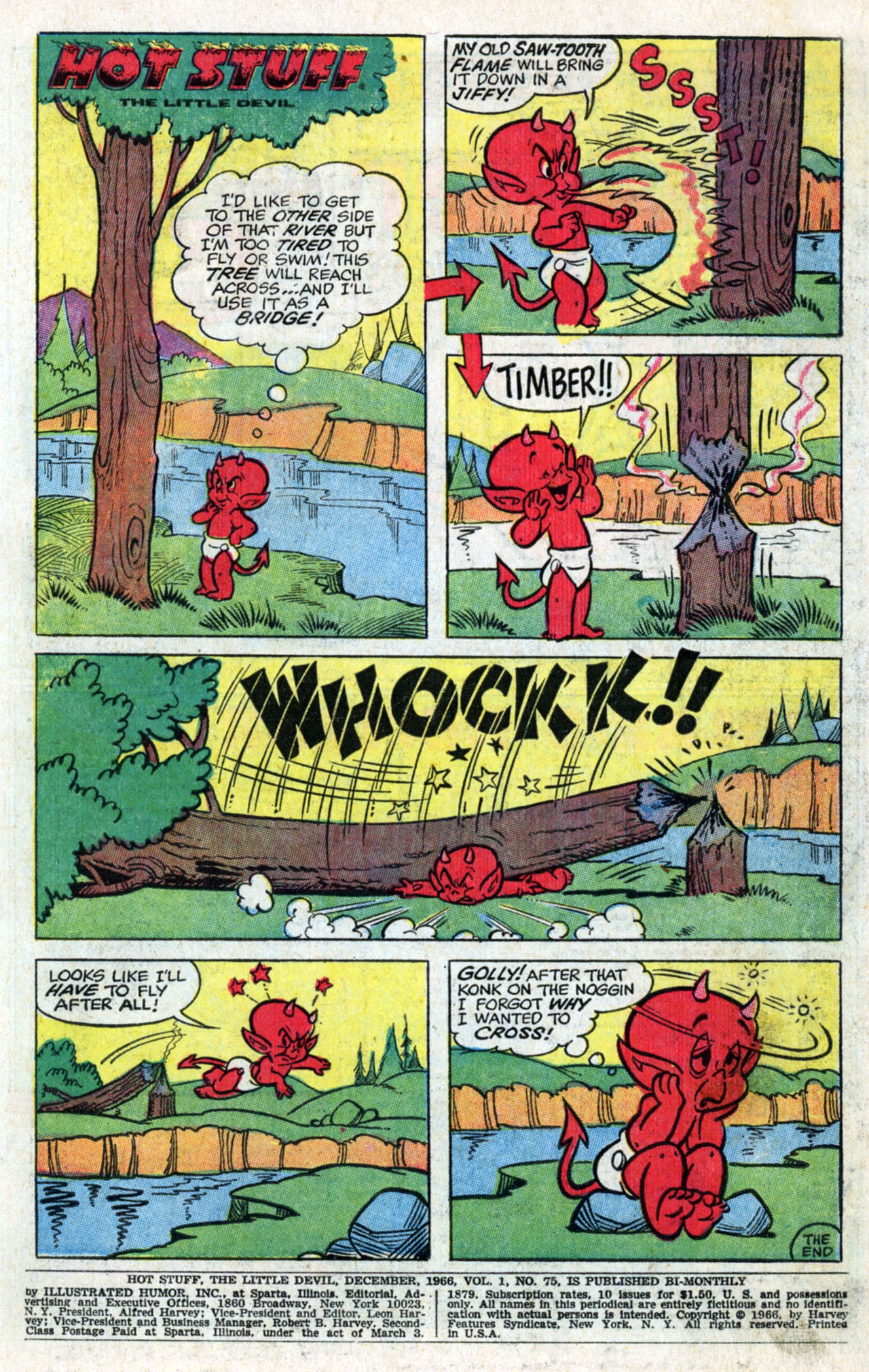 Read online Hot Stuff, the Little Devil comic -  Issue #75 - 3