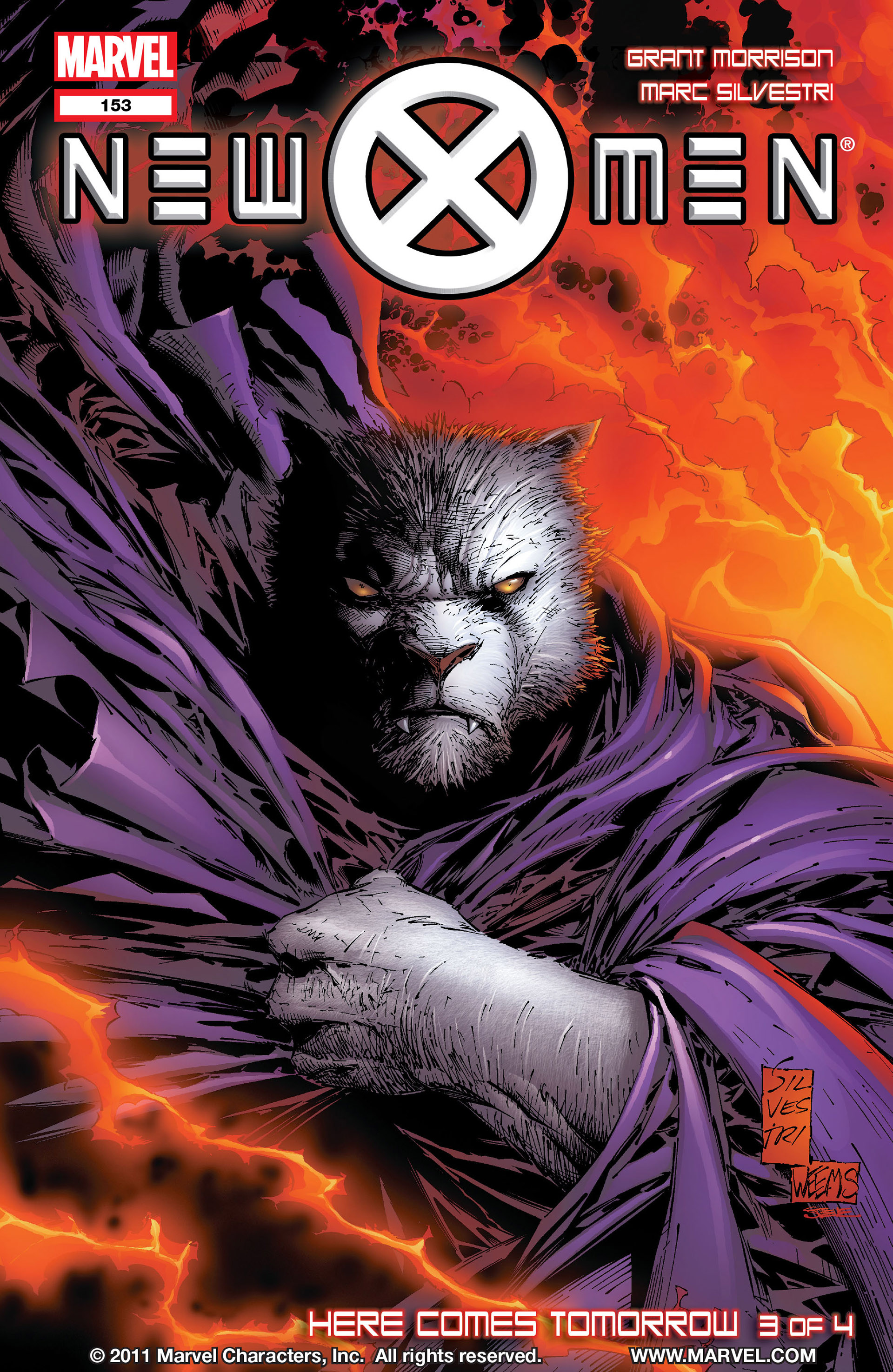 Read online New X-Men (2001) comic -  Issue #153 - 1