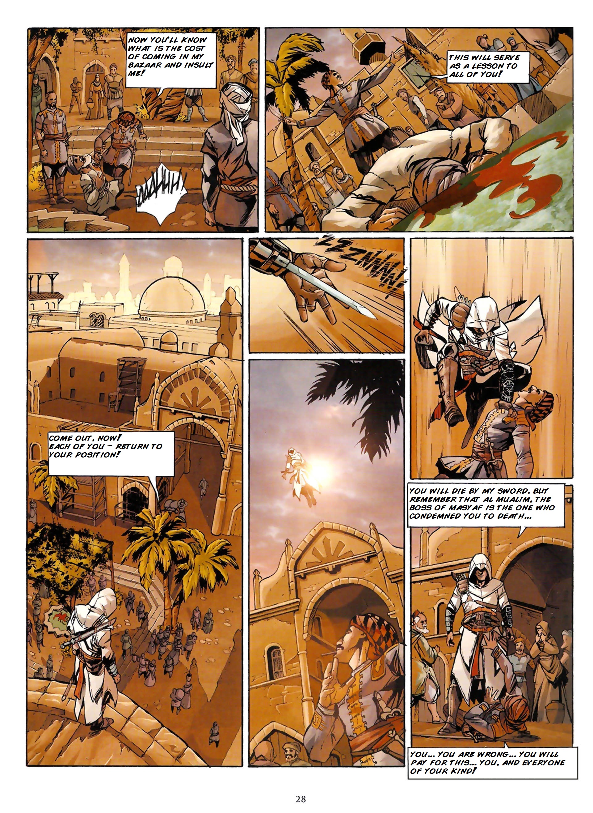 Read online Assassin's Creed (2009) comic -  Issue #1 - 28