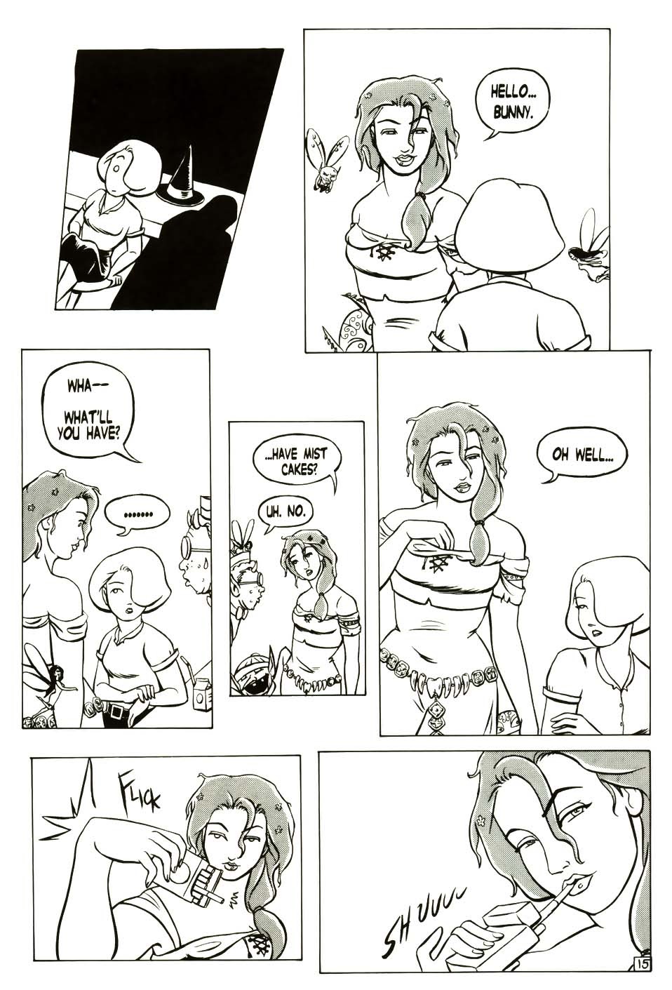 Read online Charm School: Magical Witch Girl Bunny comic -  Issue #1 - 17