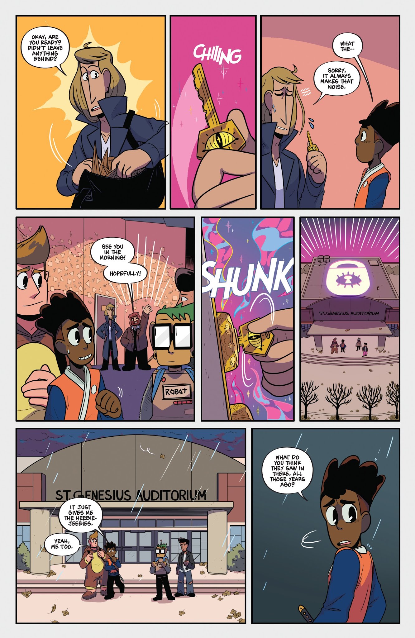 Read online The Backstagers Halloween Intermission comic -  Issue # Full - 11