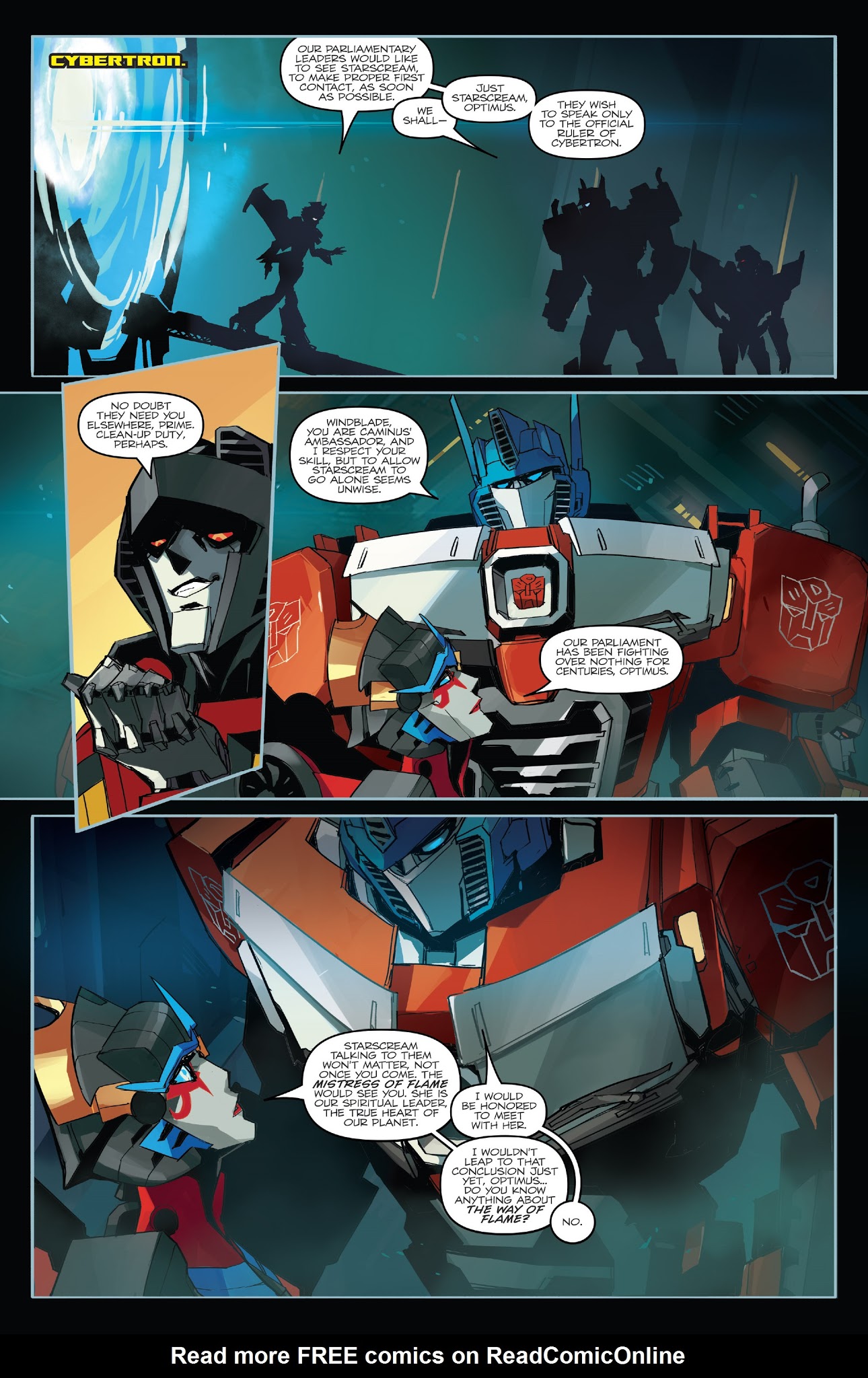 Read online The Transformers: Windblade (2018) comic -  Issue # TPB - 123