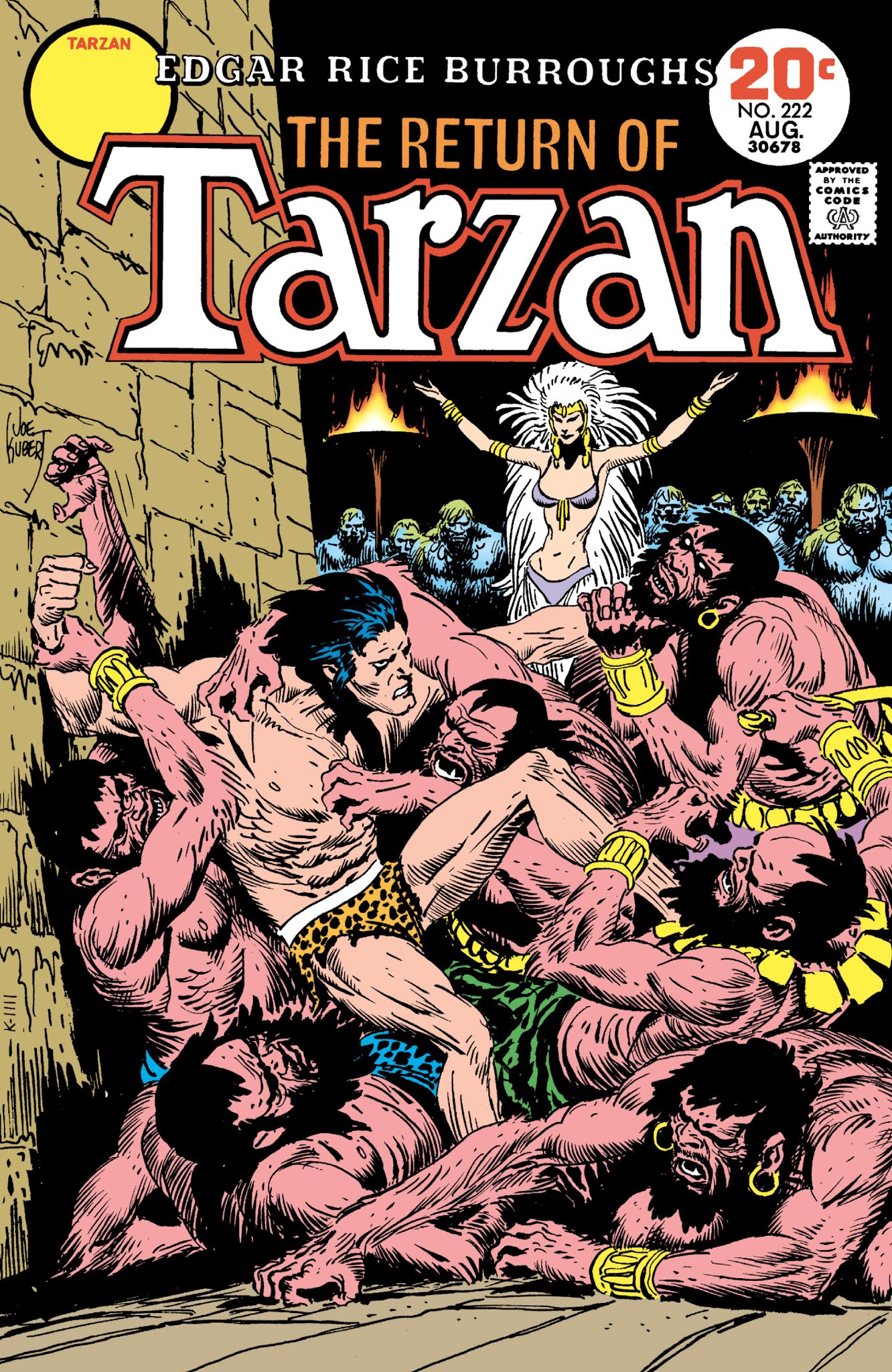 Read online Edgar Rice Burroughs' Tarzan The Joe Kubert Years comic -  Issue # TPB 2 (Part 2) - 43