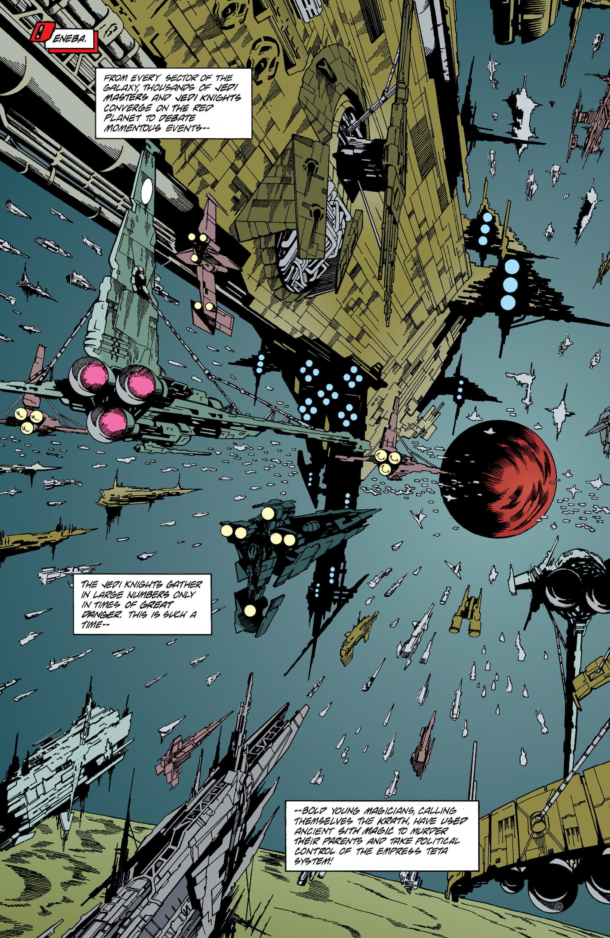 Read online Star Wars: Tales of the Jedi - Dark Lords of the Sith comic -  Issue #3 - 4