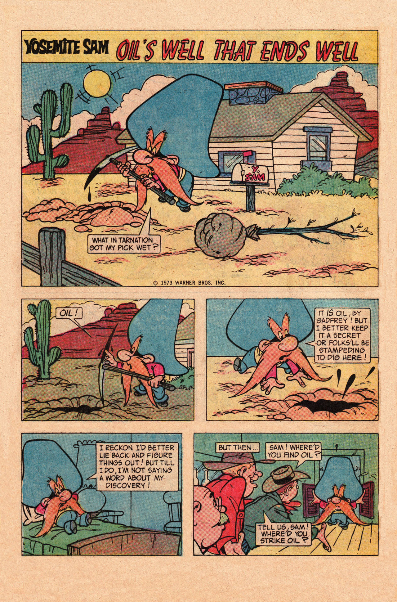 Read online Yosemite Sam and Bugs Bunny comic -  Issue #78 - 16
