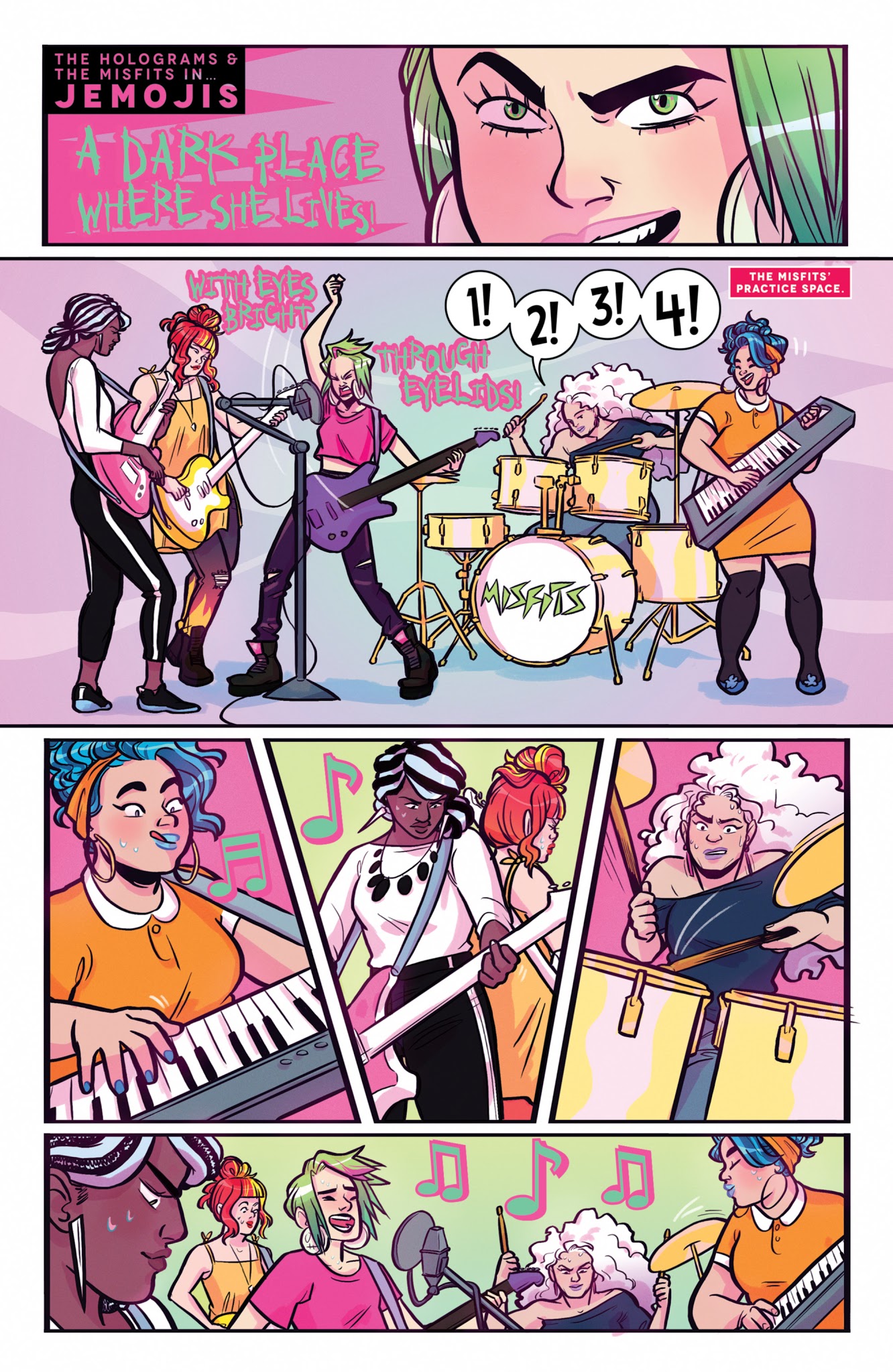 Read online Jem and the Holograms: Dimensions comic -  Issue #4 - 15