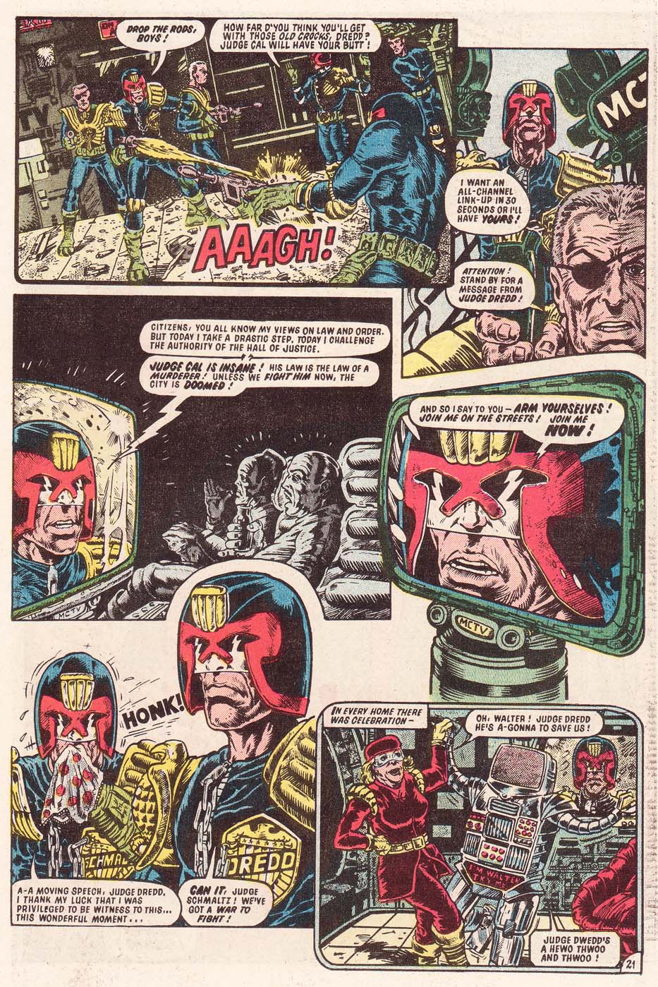 Read online Judge Dredd (1983) comic -  Issue #10 - 22
