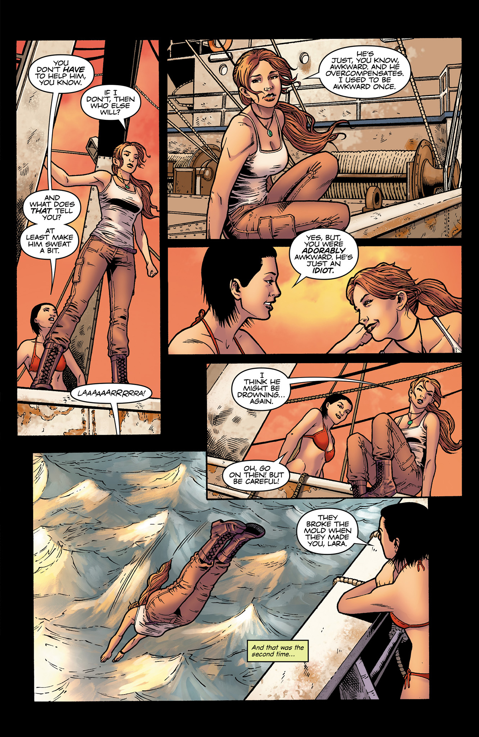 Read online Tomb Raider (2014) comic -  Issue #8 - 7