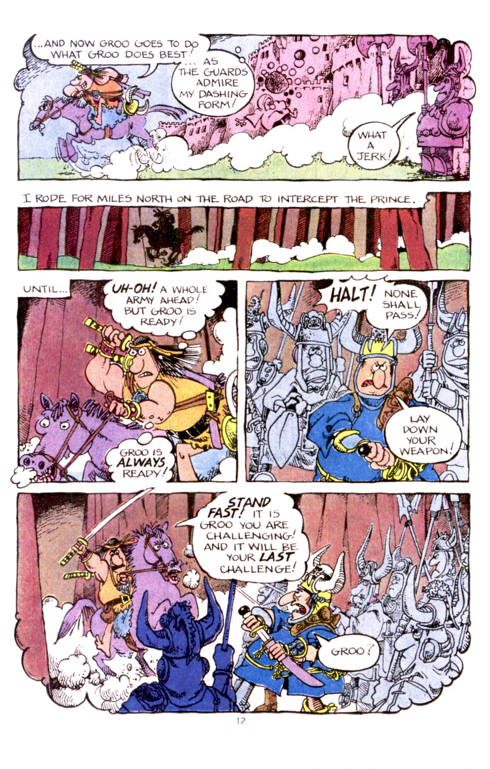 Read online Groo the Wanderer comic -  Issue #1 - 12