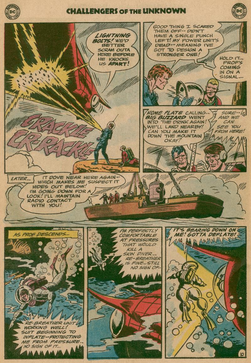 Read online Challengers of the Unknown (1958) comic -  Issue #40 - 12