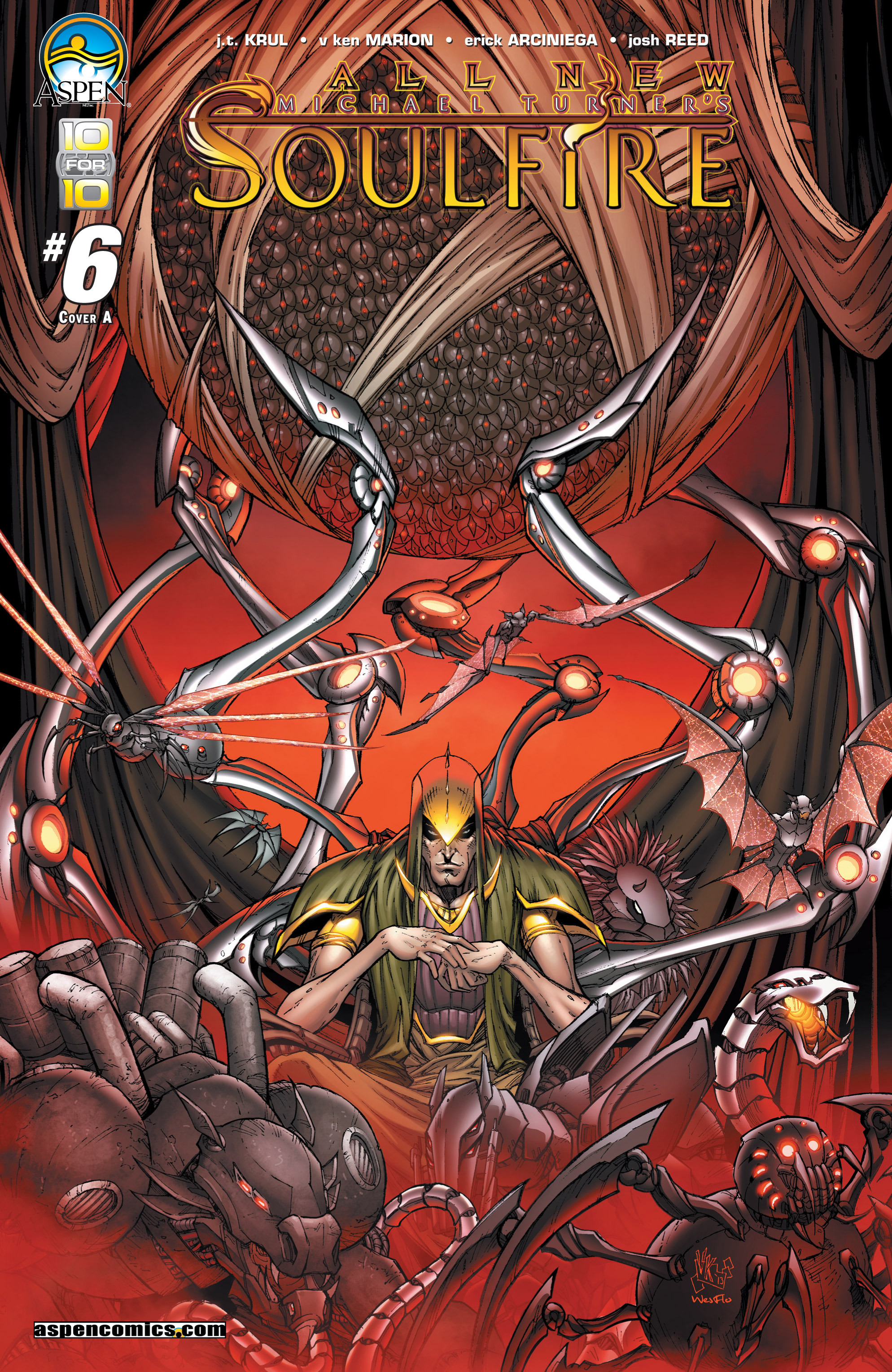 Read online Michael Turner's Soulfire (2013) comic -  Issue #6 - 1