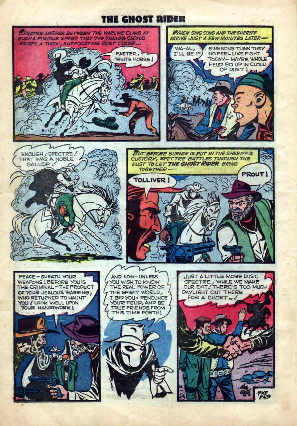 Read online The Ghost Rider (1950) comic -  Issue #6 - 10