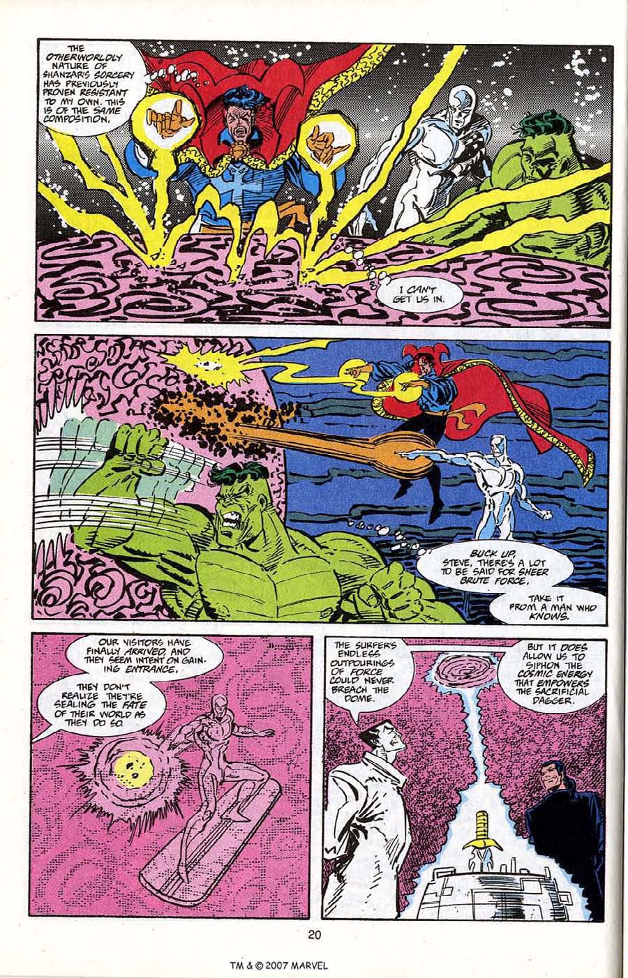 Read online Silver Surfer (1987) comic -  Issue # _Annual 5 - 22