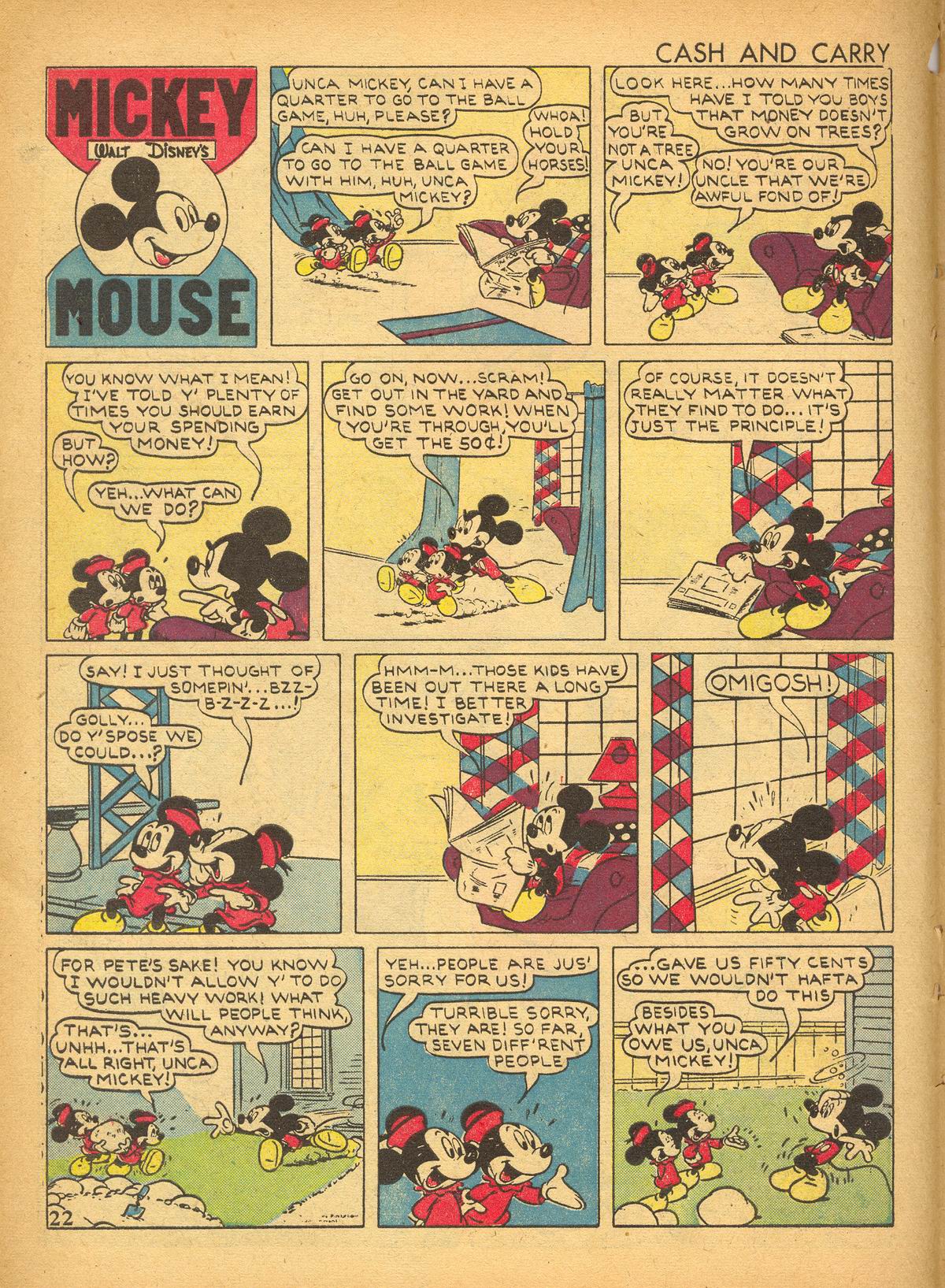 Read online Walt Disney's Comics and Stories comic -  Issue #27 - 24