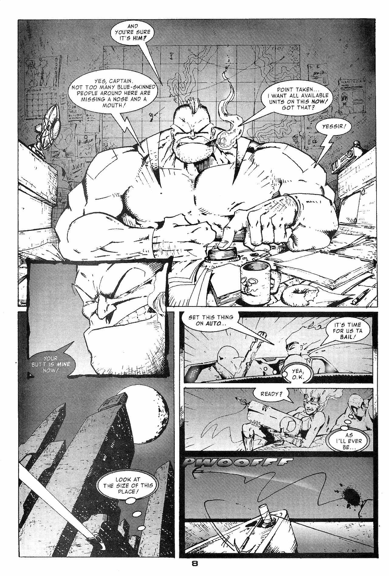 Read online Zen Intergalactic Ninja : The Hunted comic -  Issue #1 - 10
