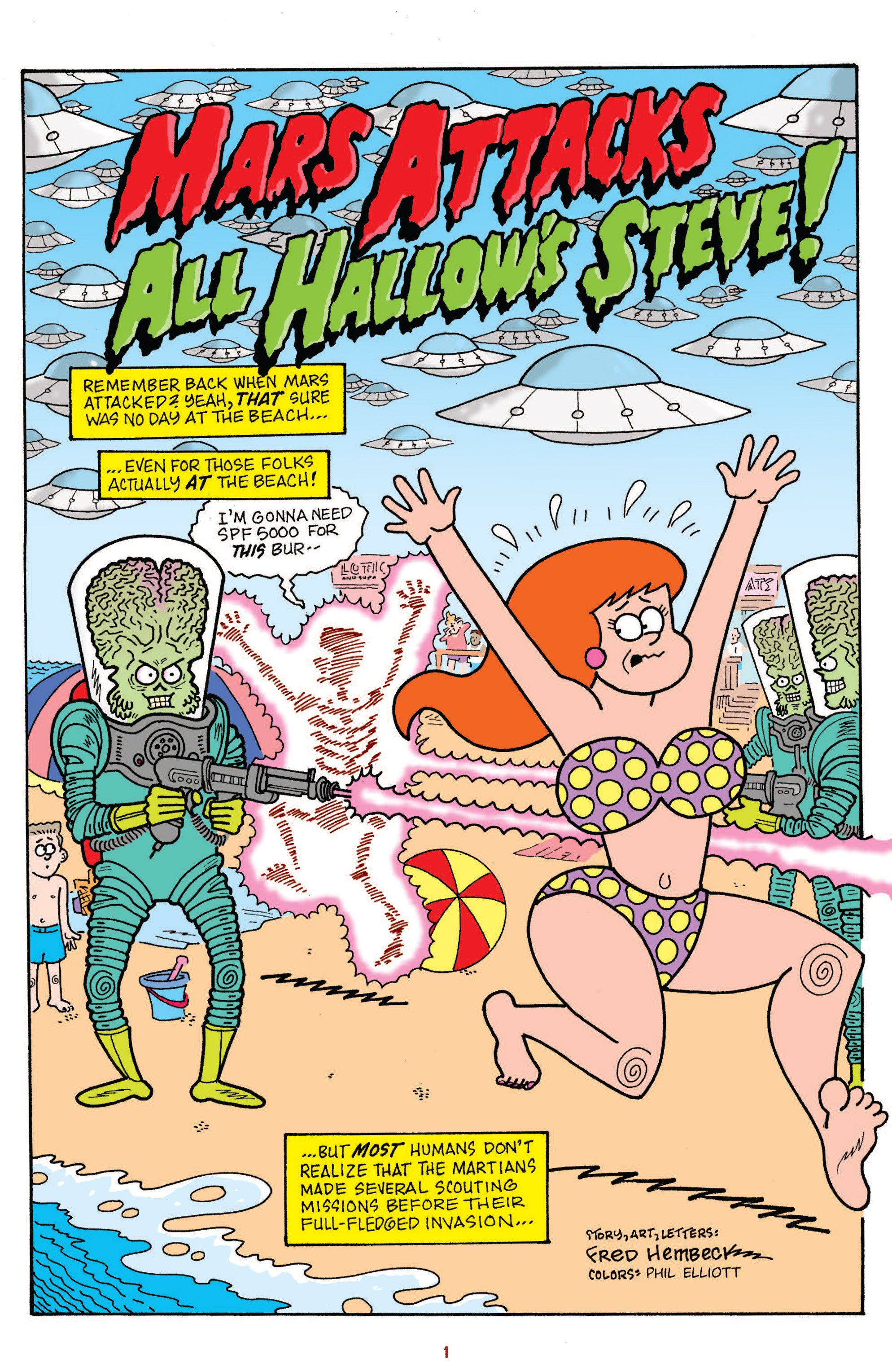 Read online Mars Attacks the Holidays comic -  Issue # Full - 4